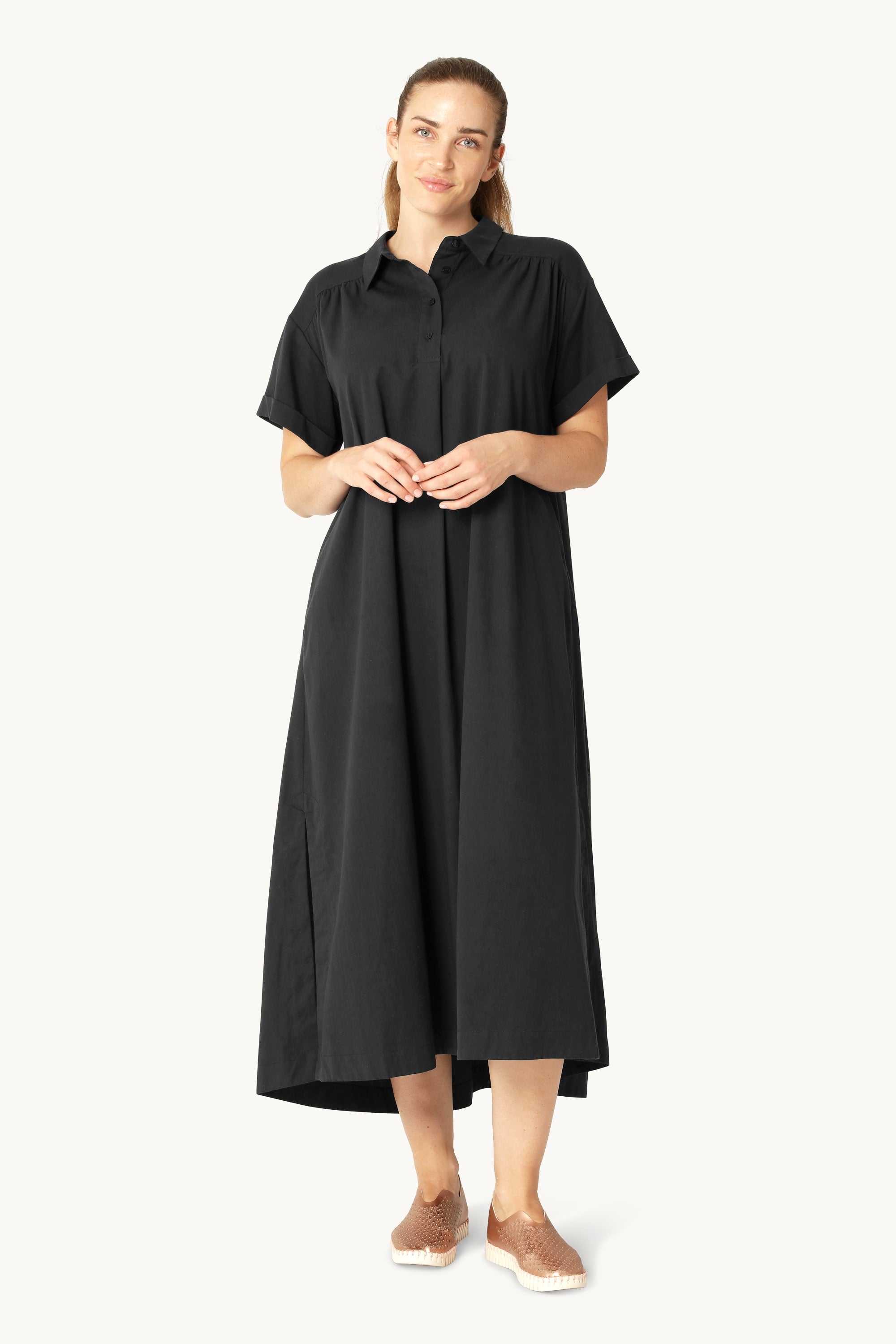 Robe Longue A-ligne - Dark Indigo