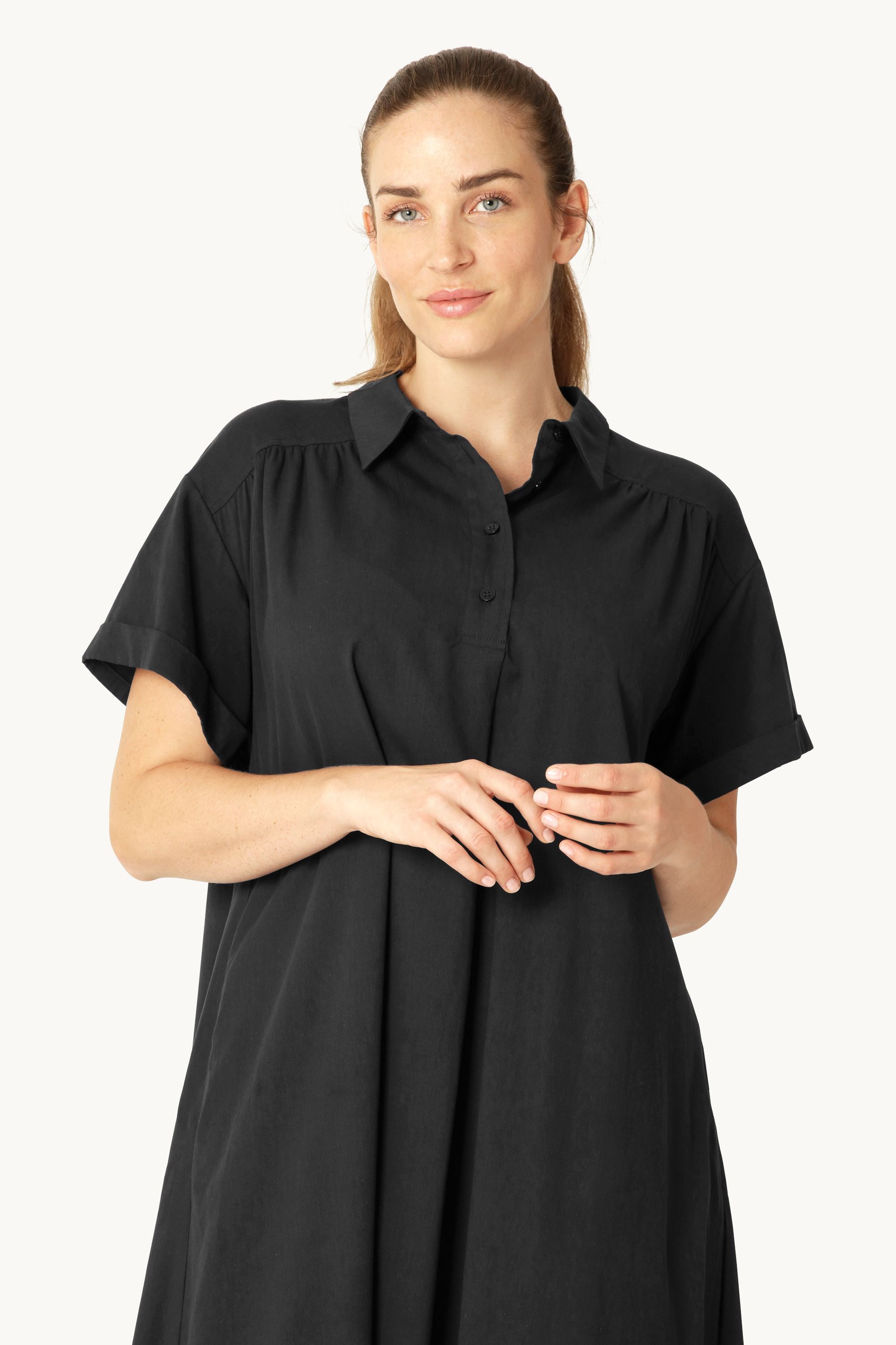 Robe Longue A-ligne - Dark Indigo