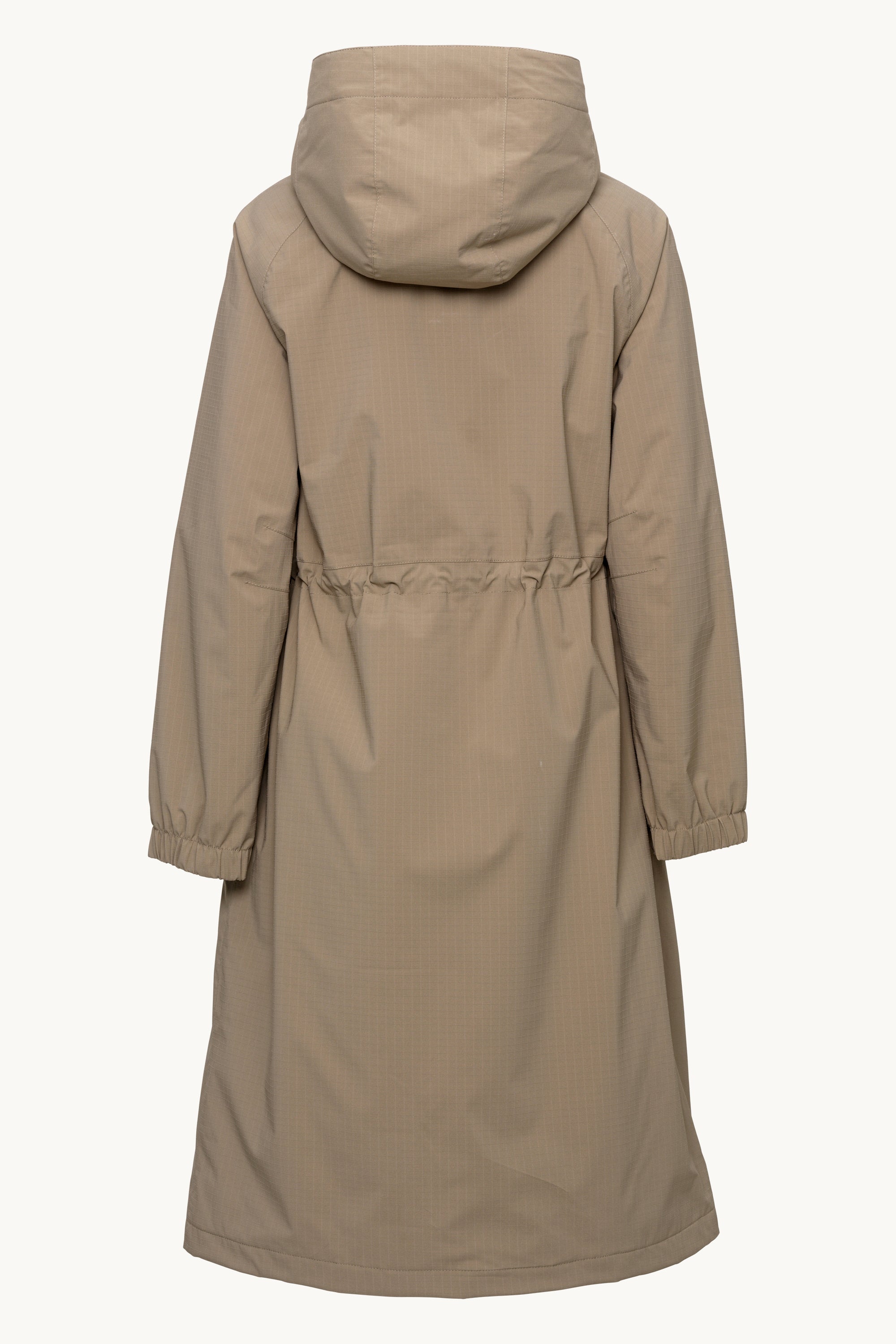 Long Winter Coat - Greige