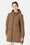 Short high performance winter jacket - Mocca