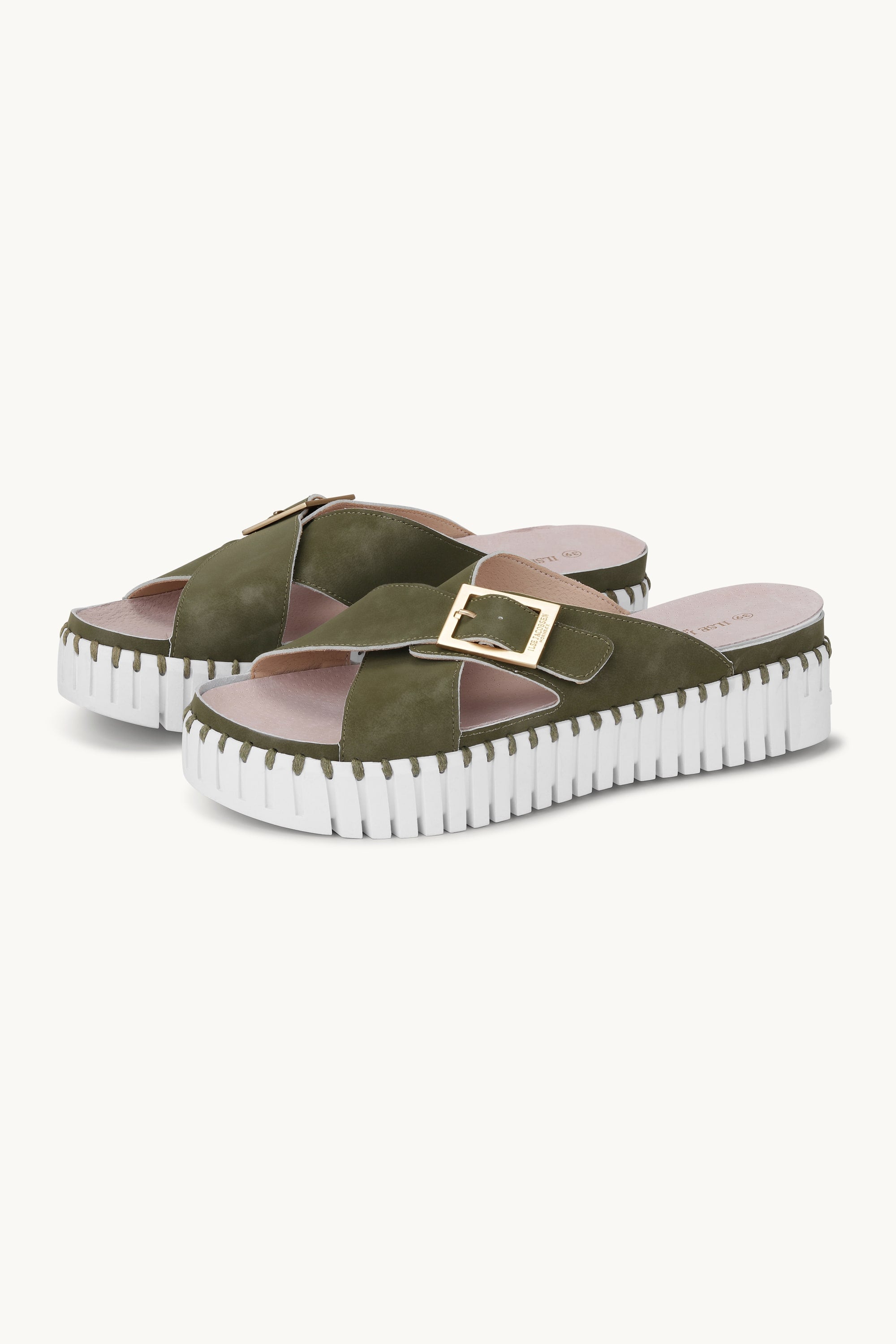Sandals Crossover - Army White