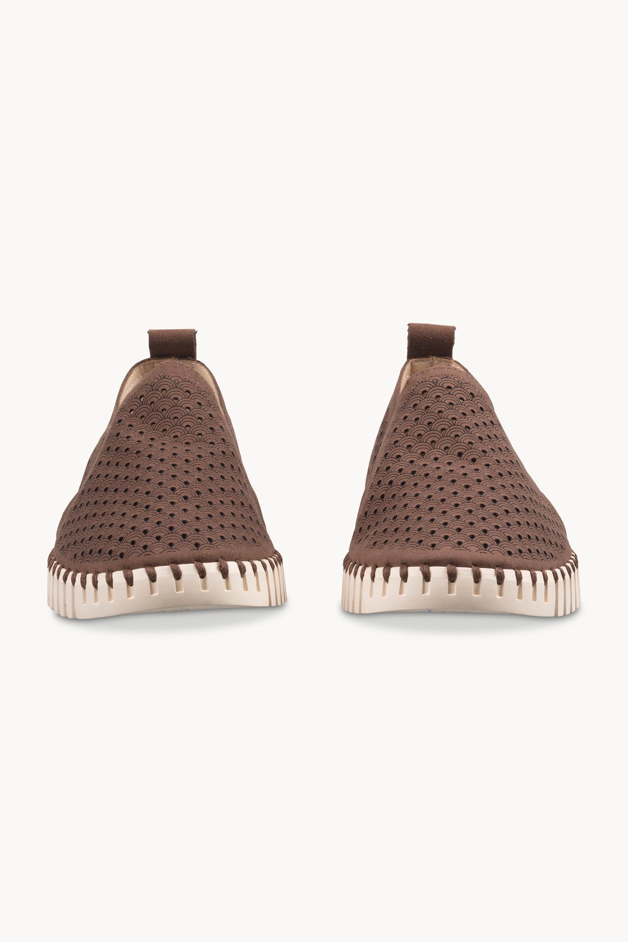 Men’s Comfort Shoes - Brown Pearled Ivory