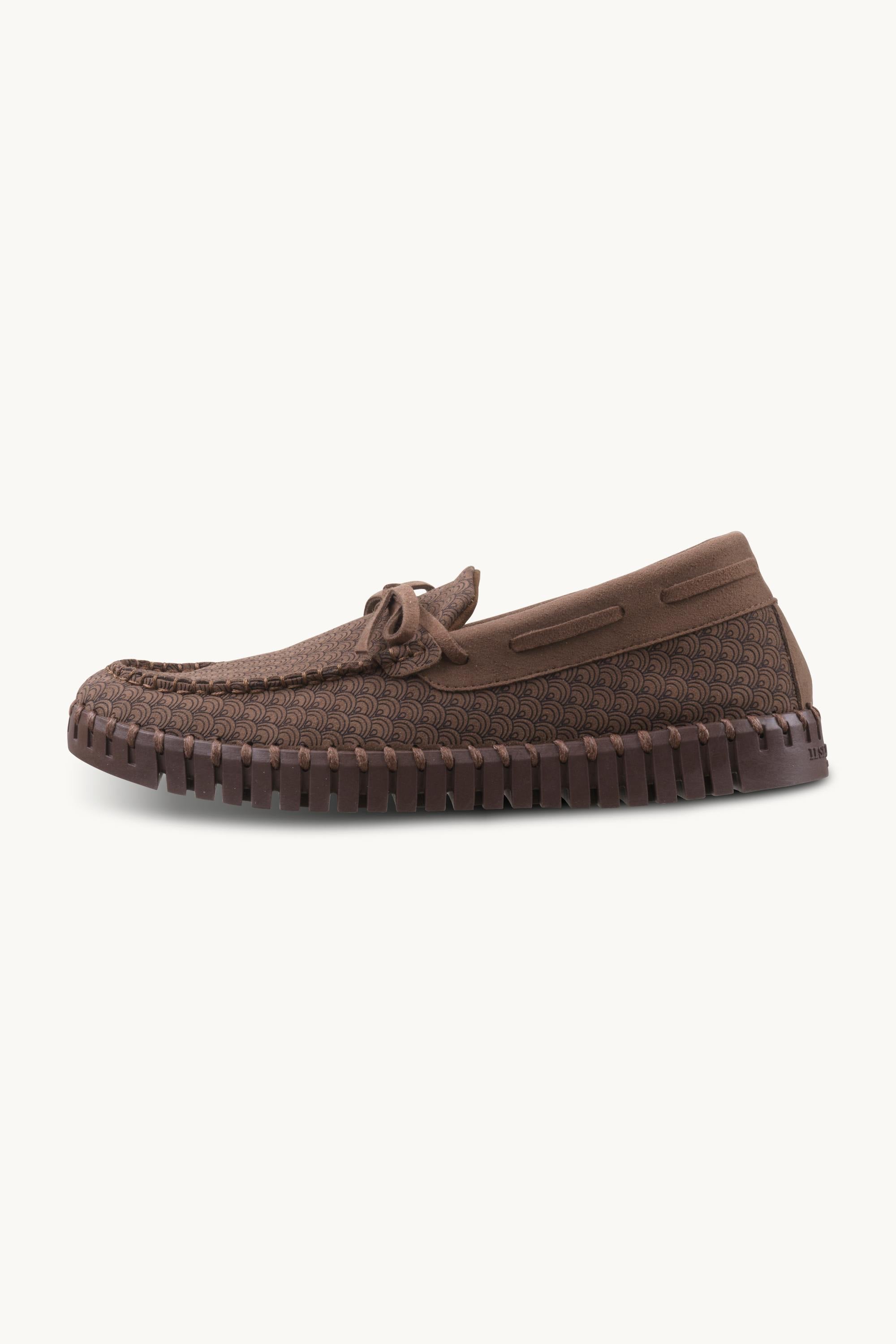 Tulip Sailor Shoe With Lining - Brown Brown