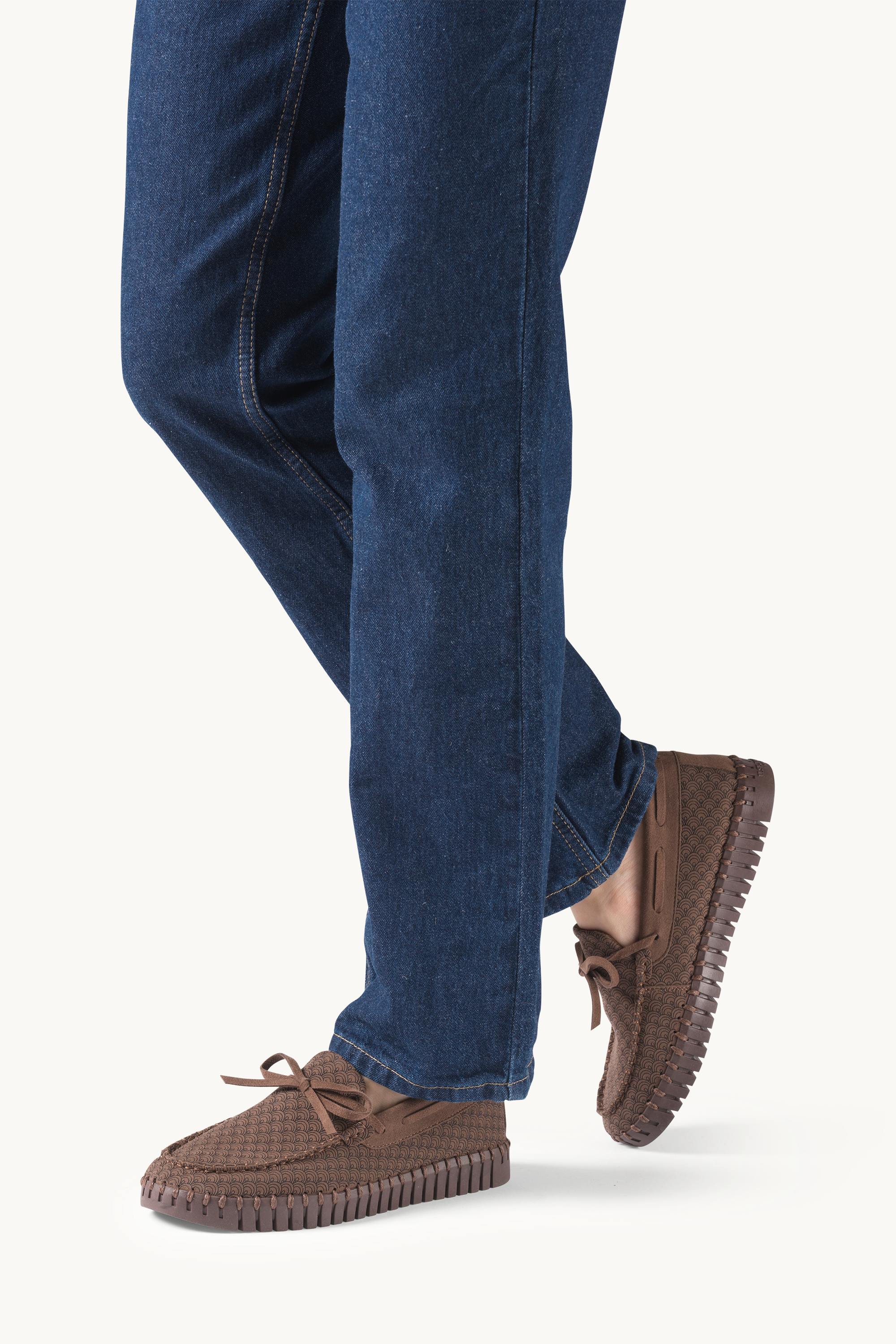 Tulip Sailor Shoe With Lining - Brown Brown
