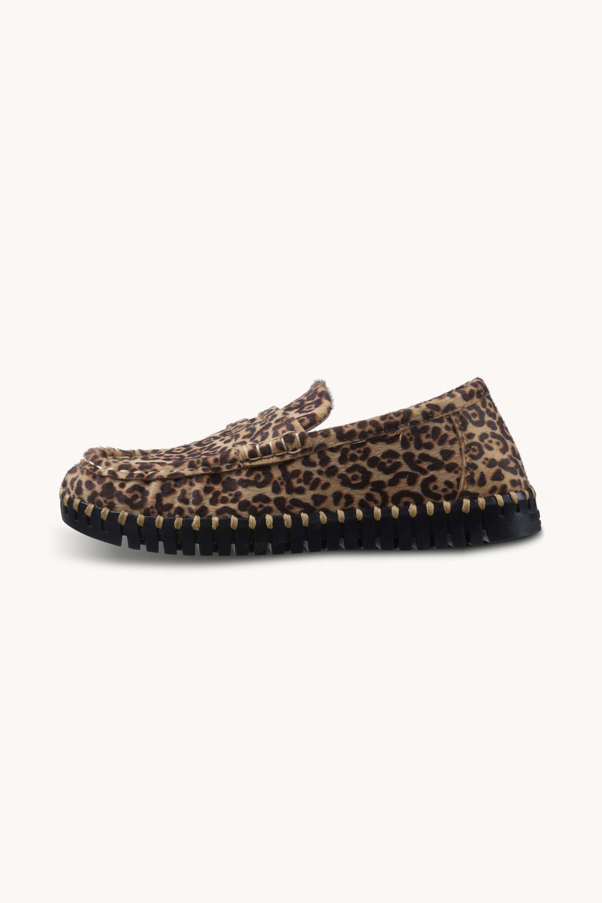 Tulip Leo Loafer - Animal Black