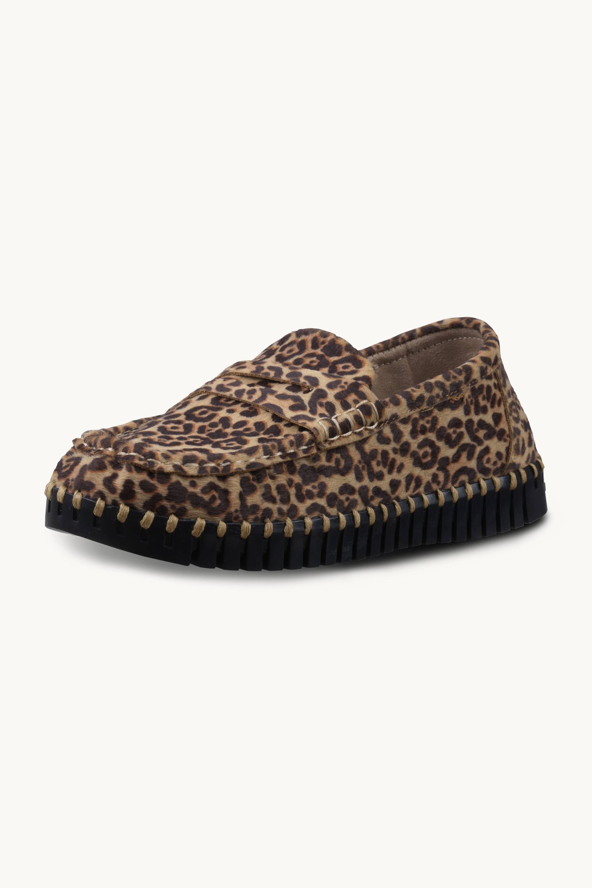Tulip Leo Loafer - Animal Black