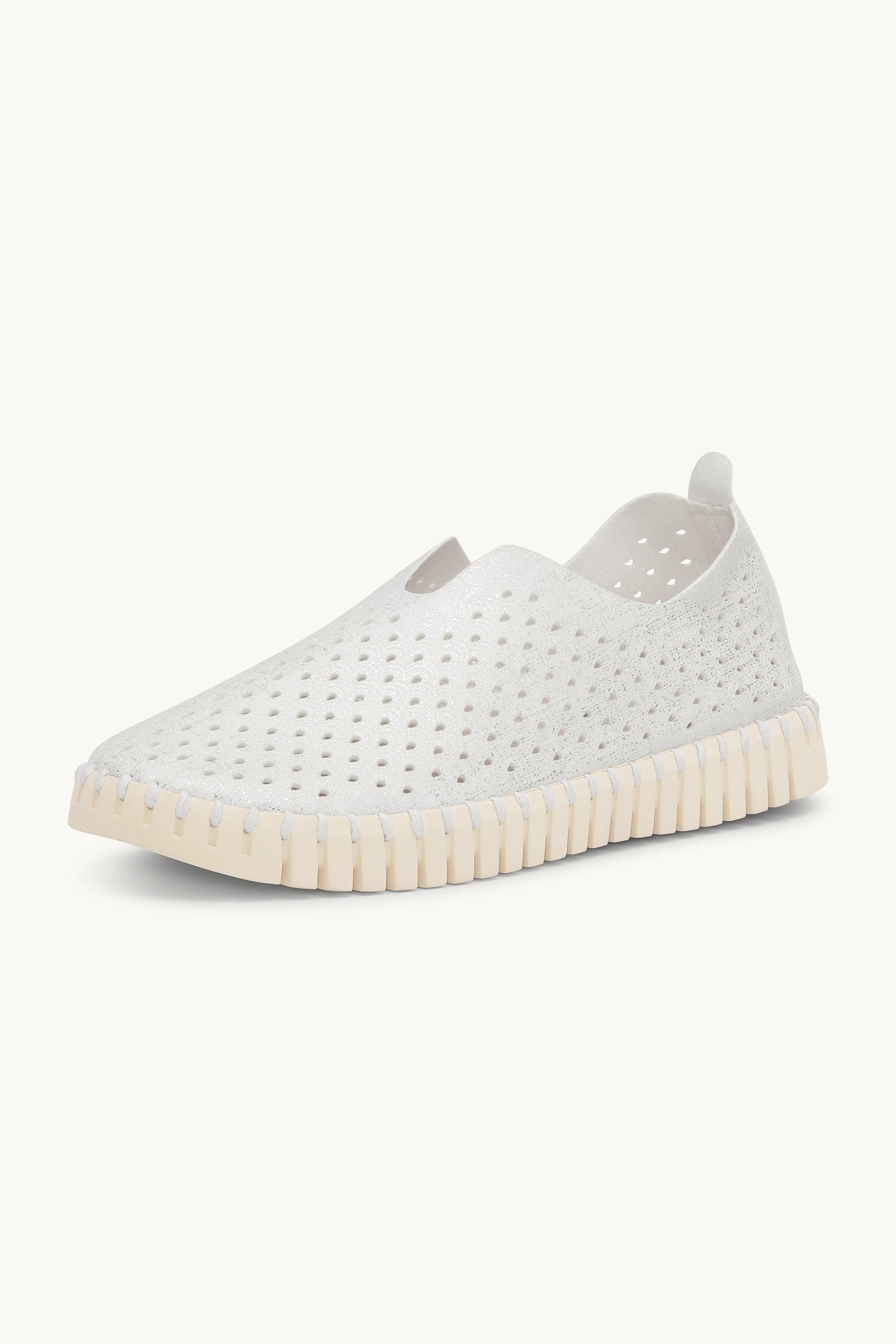 Tulip Glitter - White Pearled Ivory