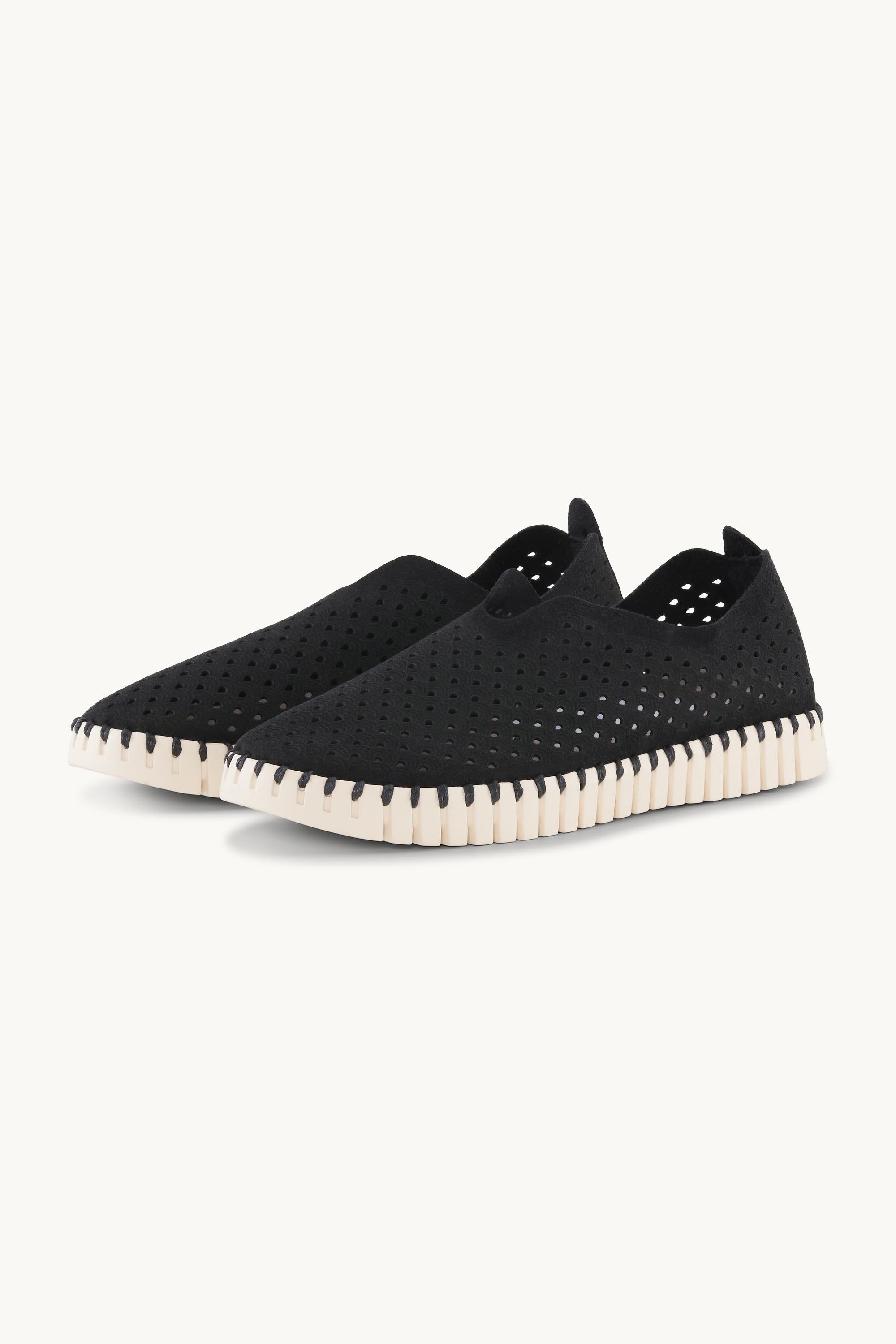 Tulip Mocassins - Black