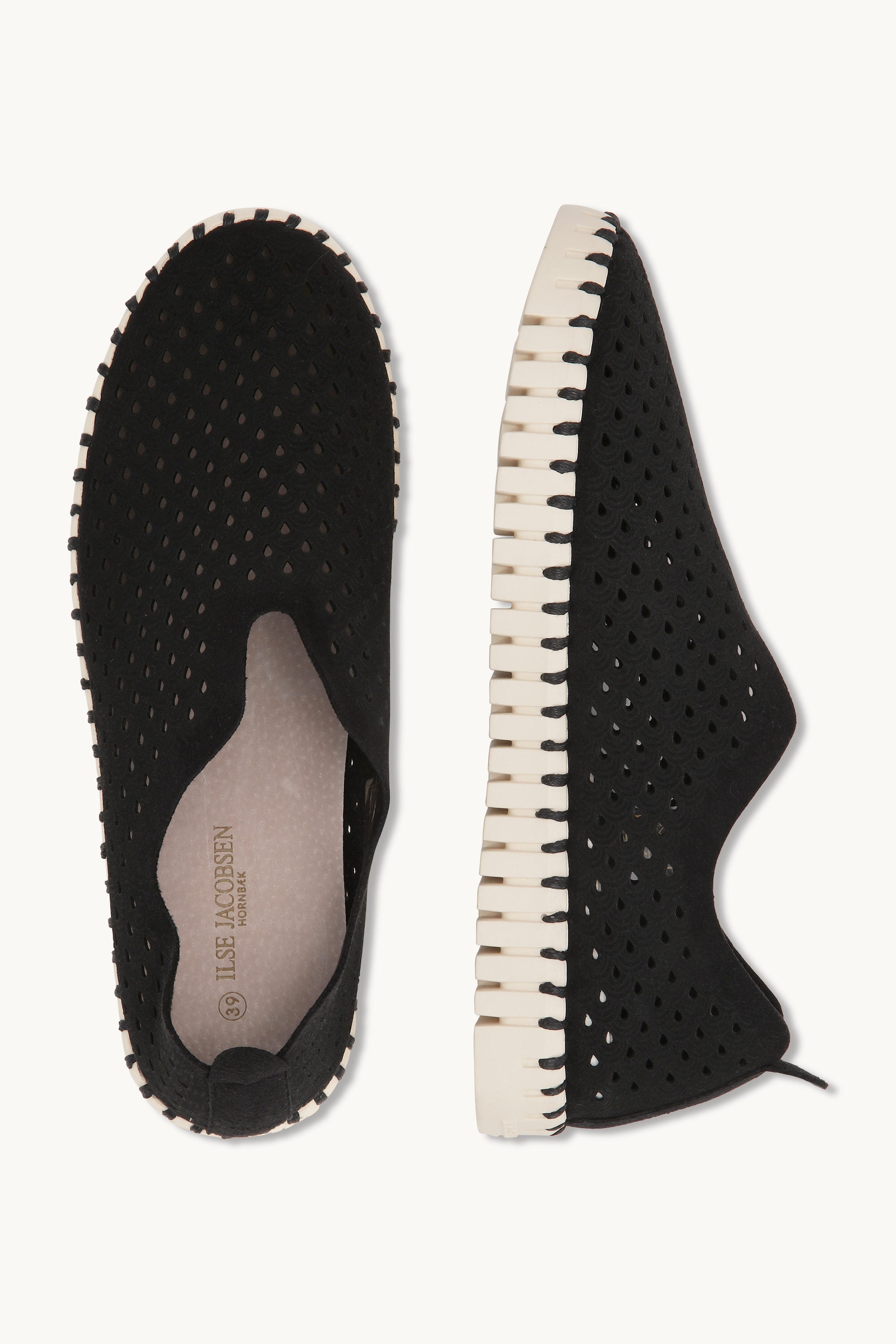 Tulip Mocassins - Black