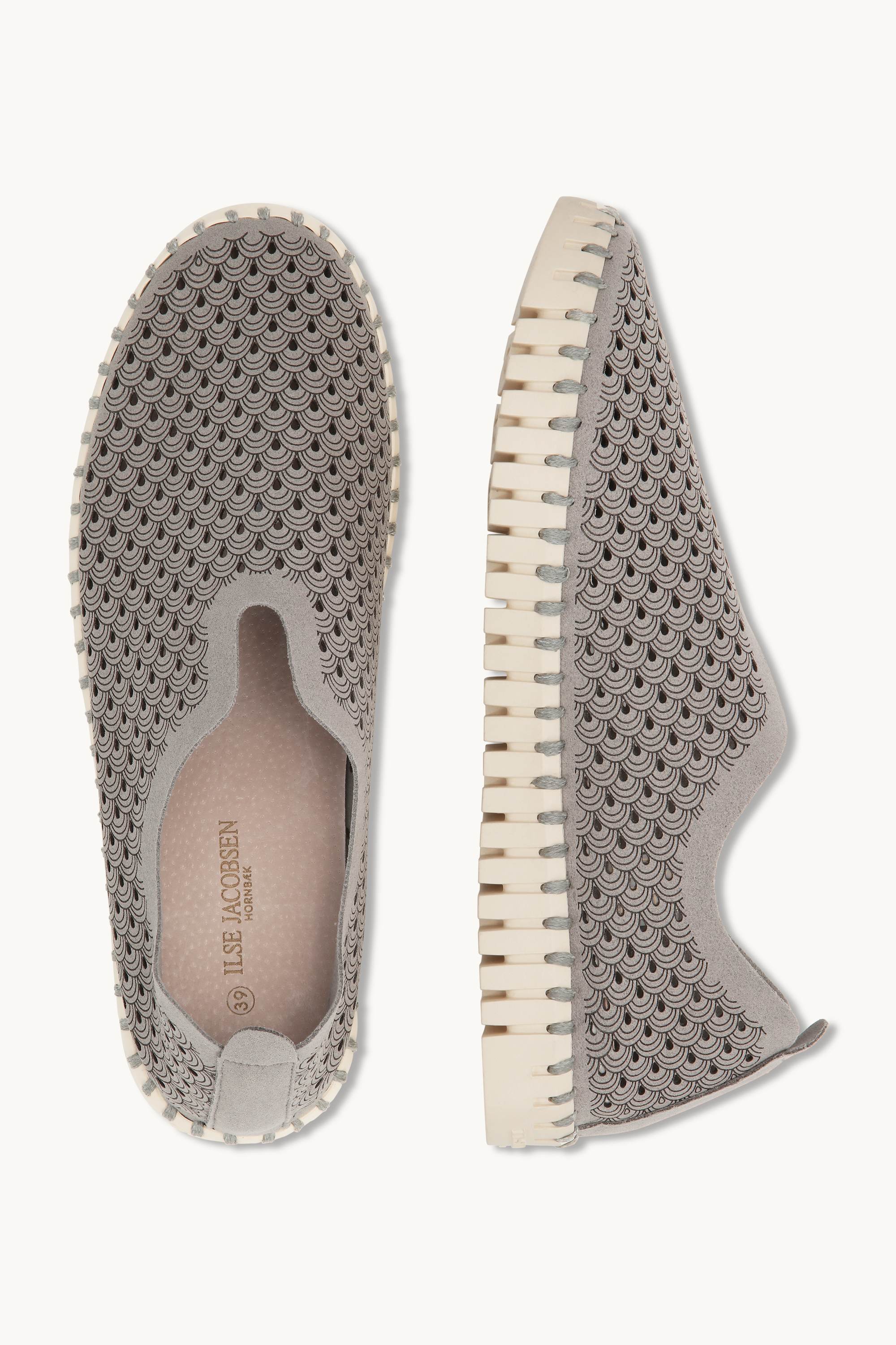 Tulip Mocassins - Grey