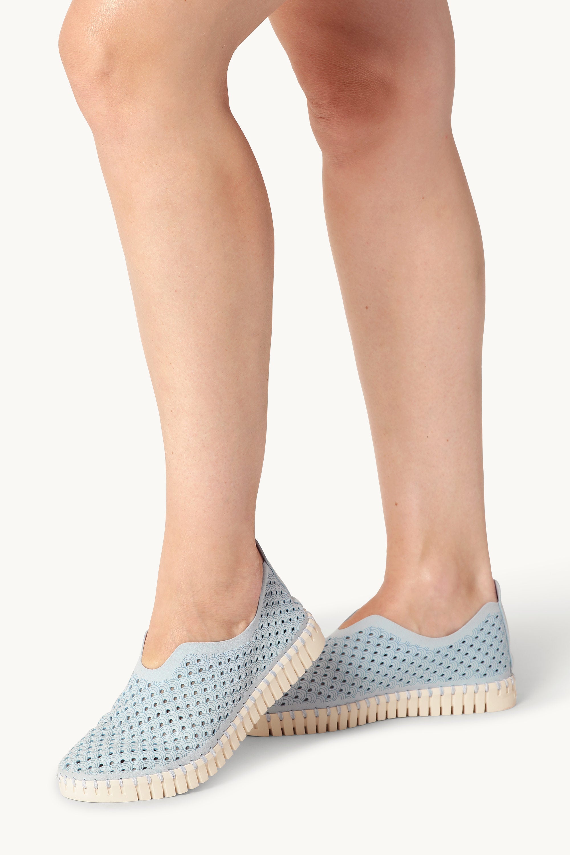 Tulip Mocassins - Ash Blue