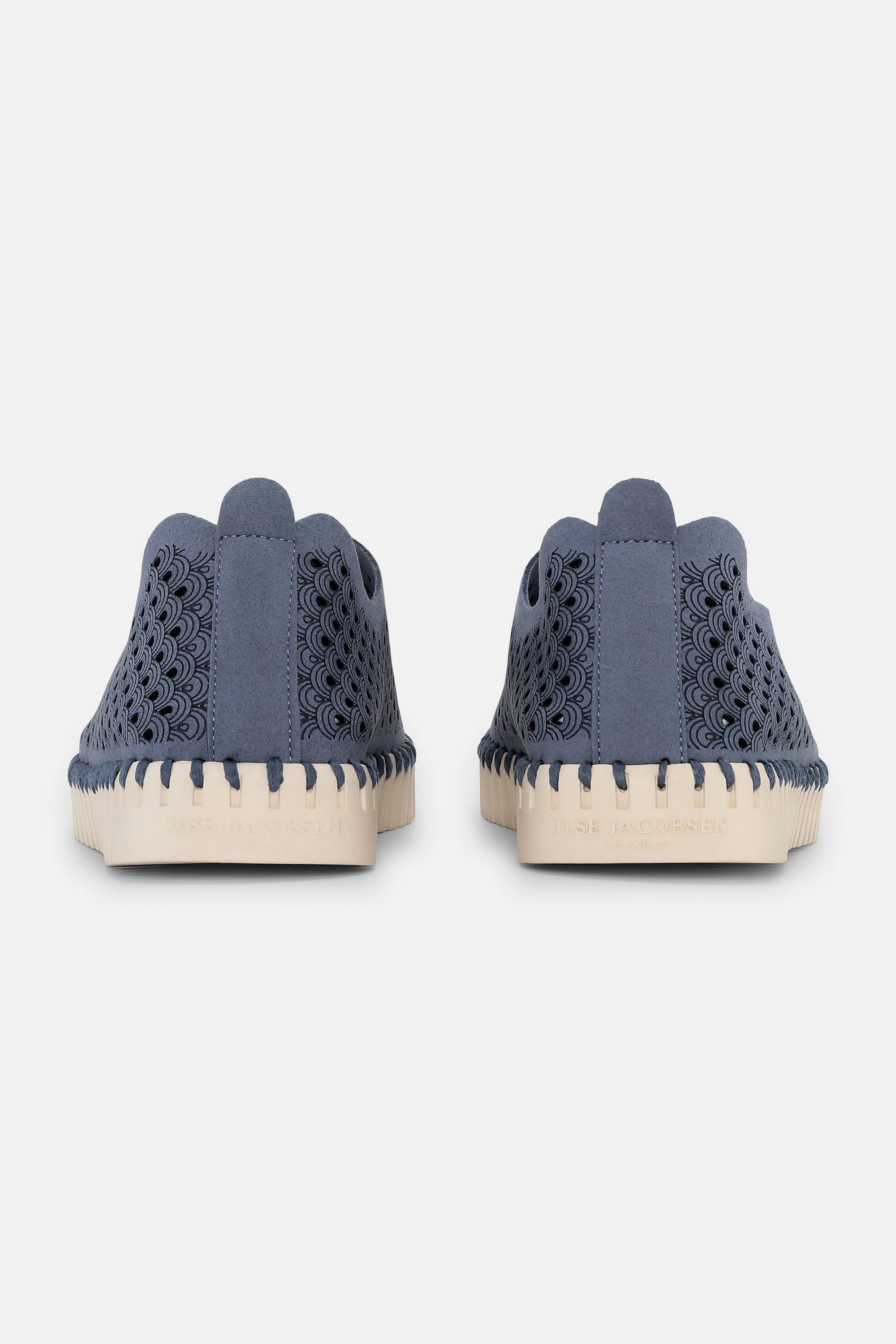 Tulip Mocassins - Grey Blue