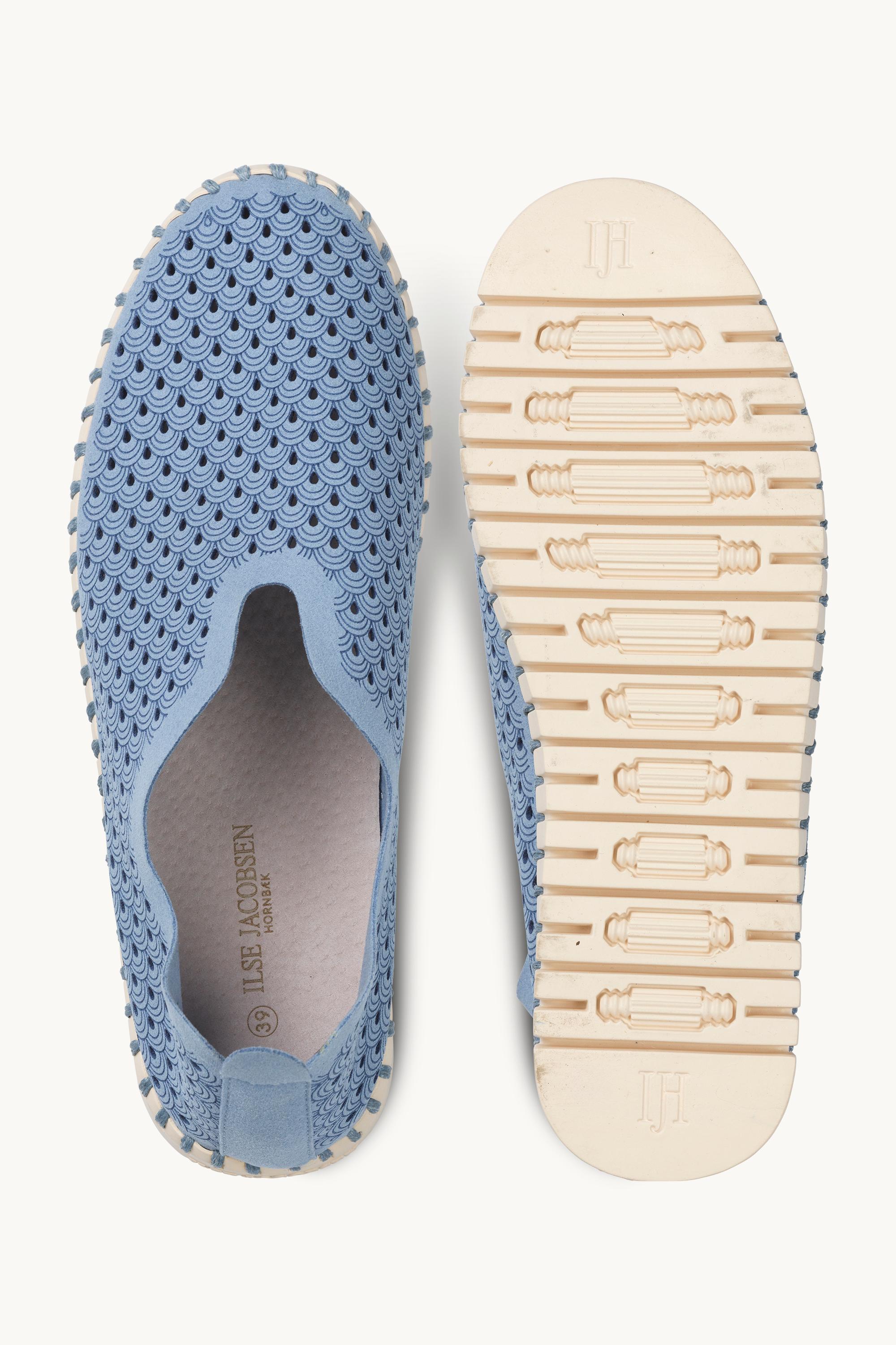 Tulip Shoe - Cornflower Pearled Ivory