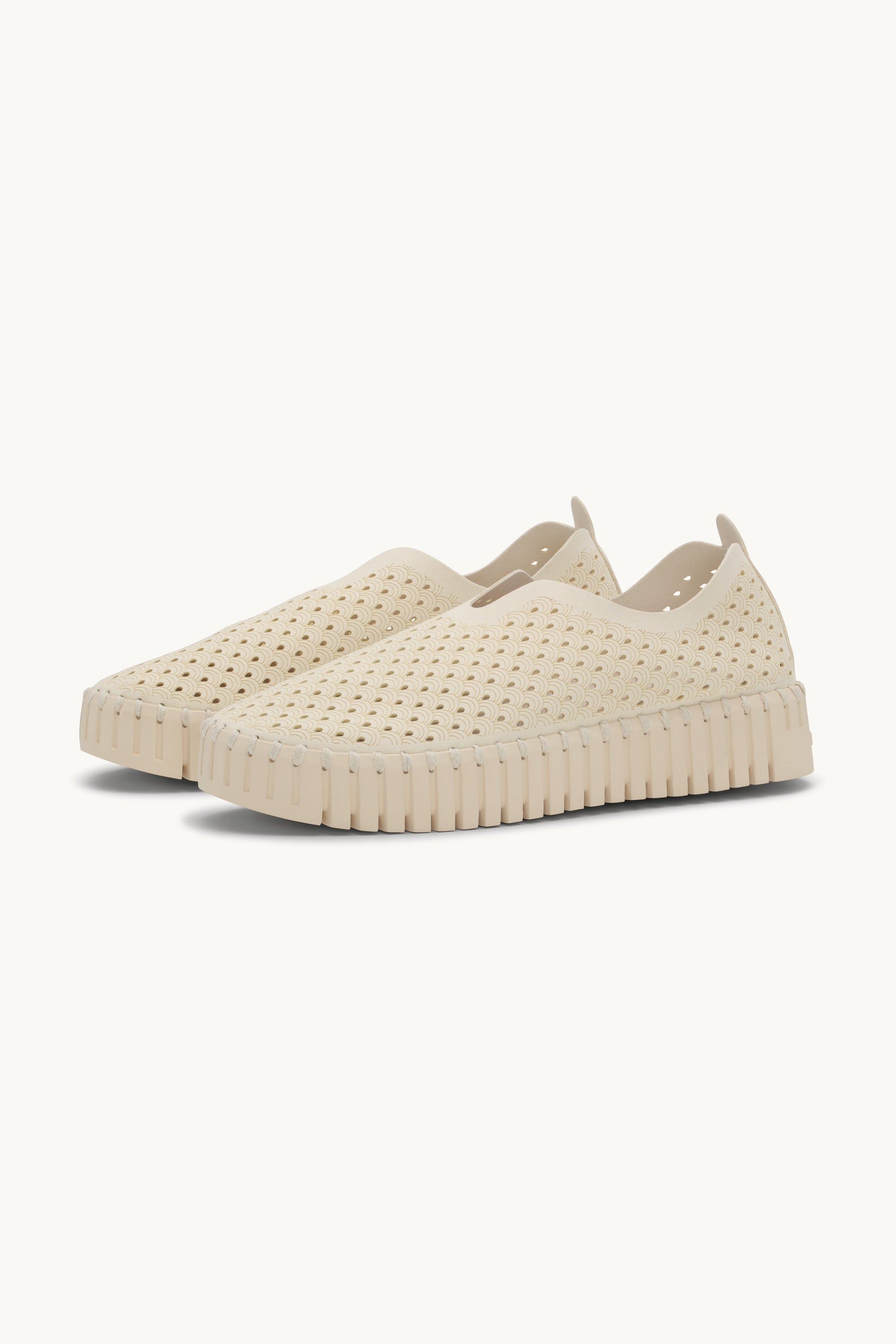 Tulip Chaussures Plateforme - Milk Creme
