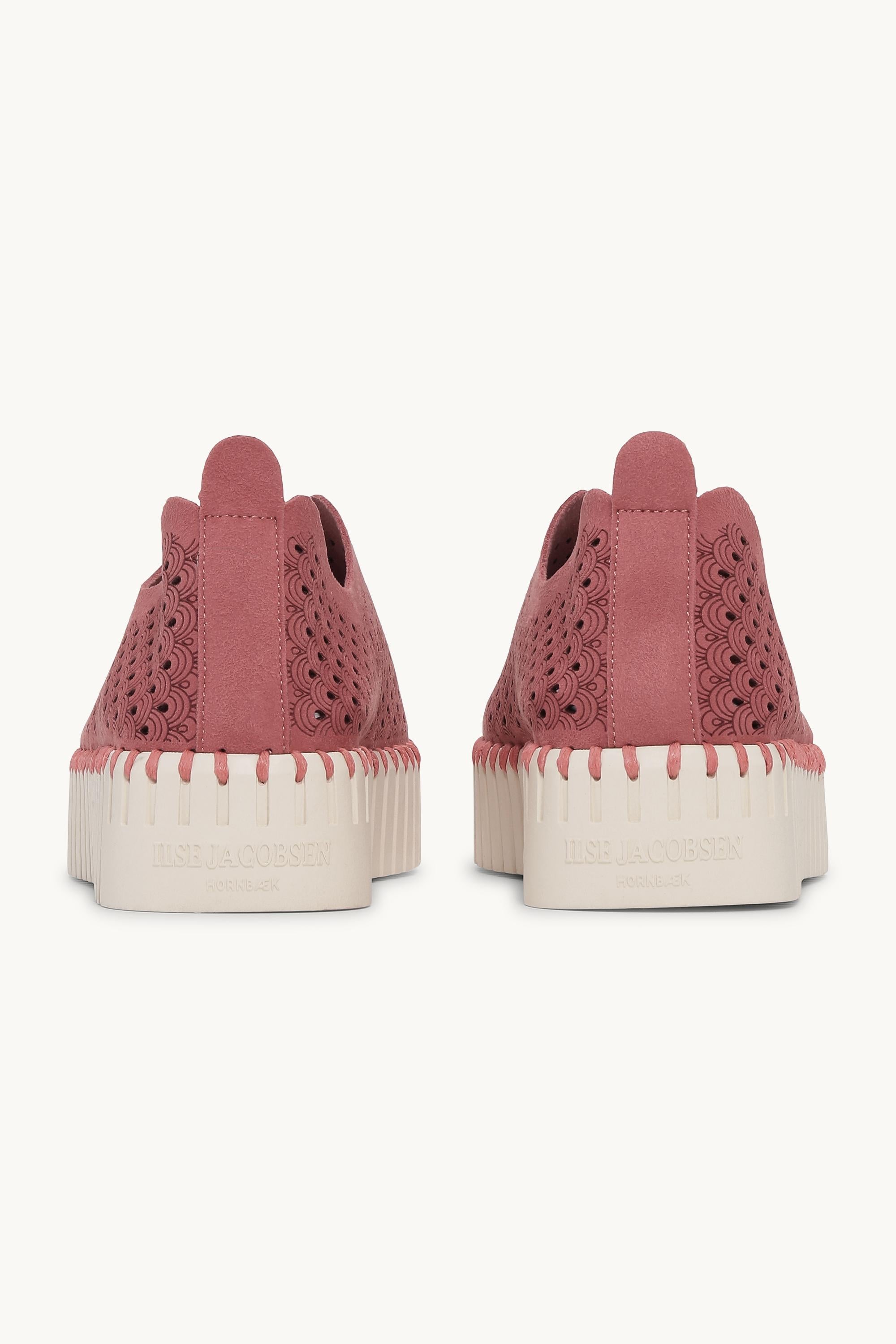 Tulip Chaussures Plateforme - Rouge Pearled Ivory