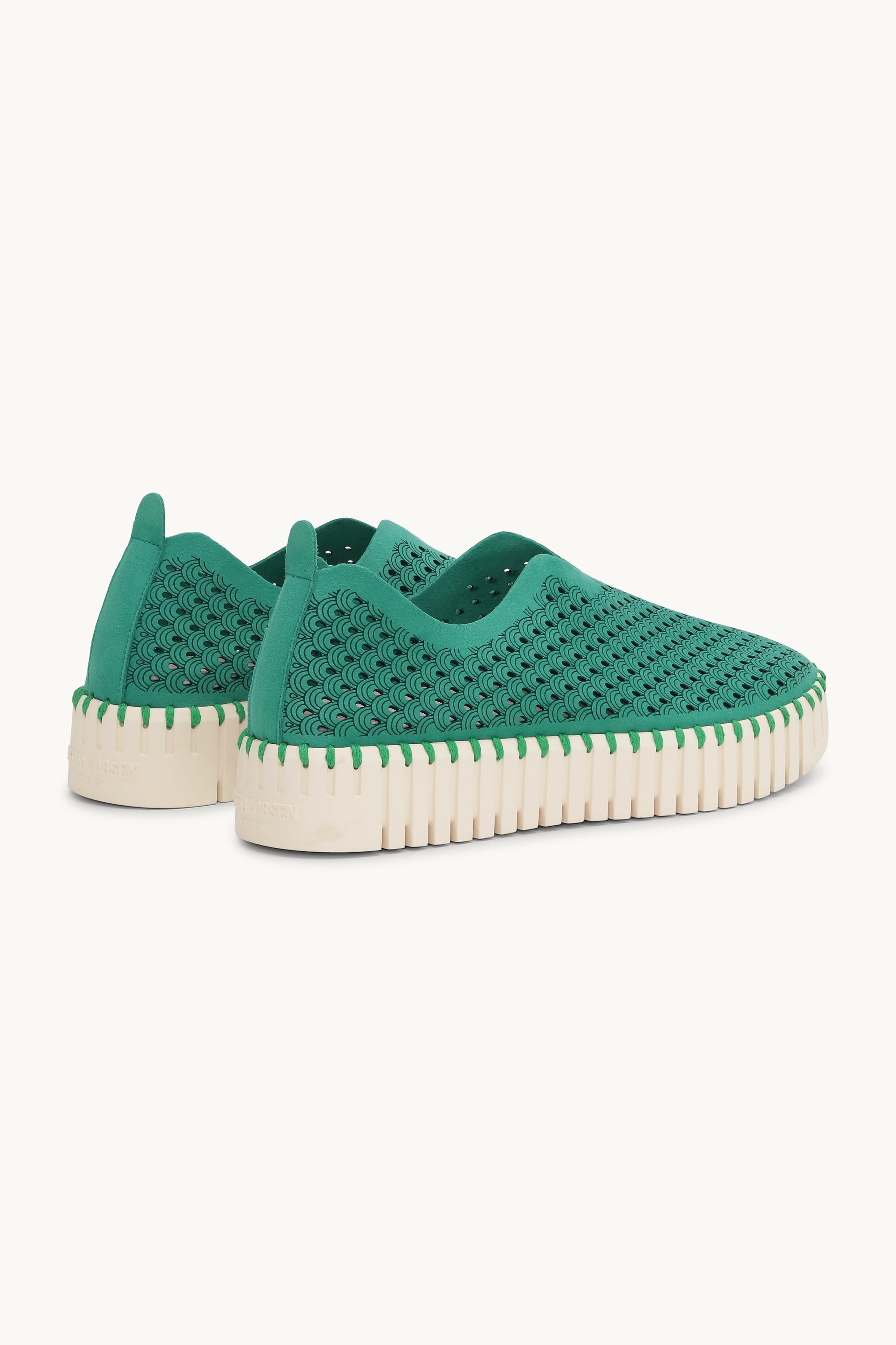 Platform Tulip Flats - Spruce Pearled Ivory