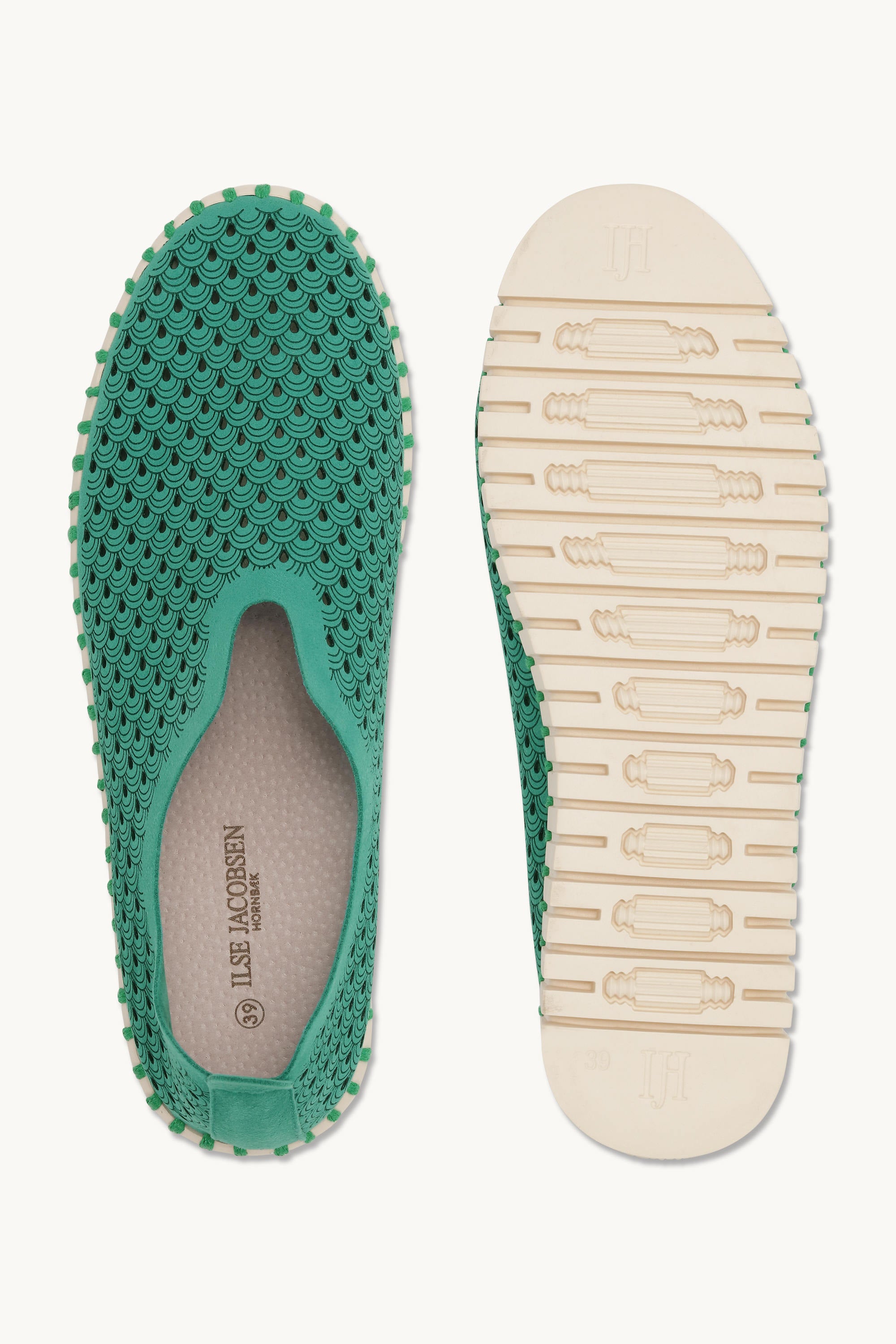 Platform Tulip Flats - Spruce Pearled Ivory