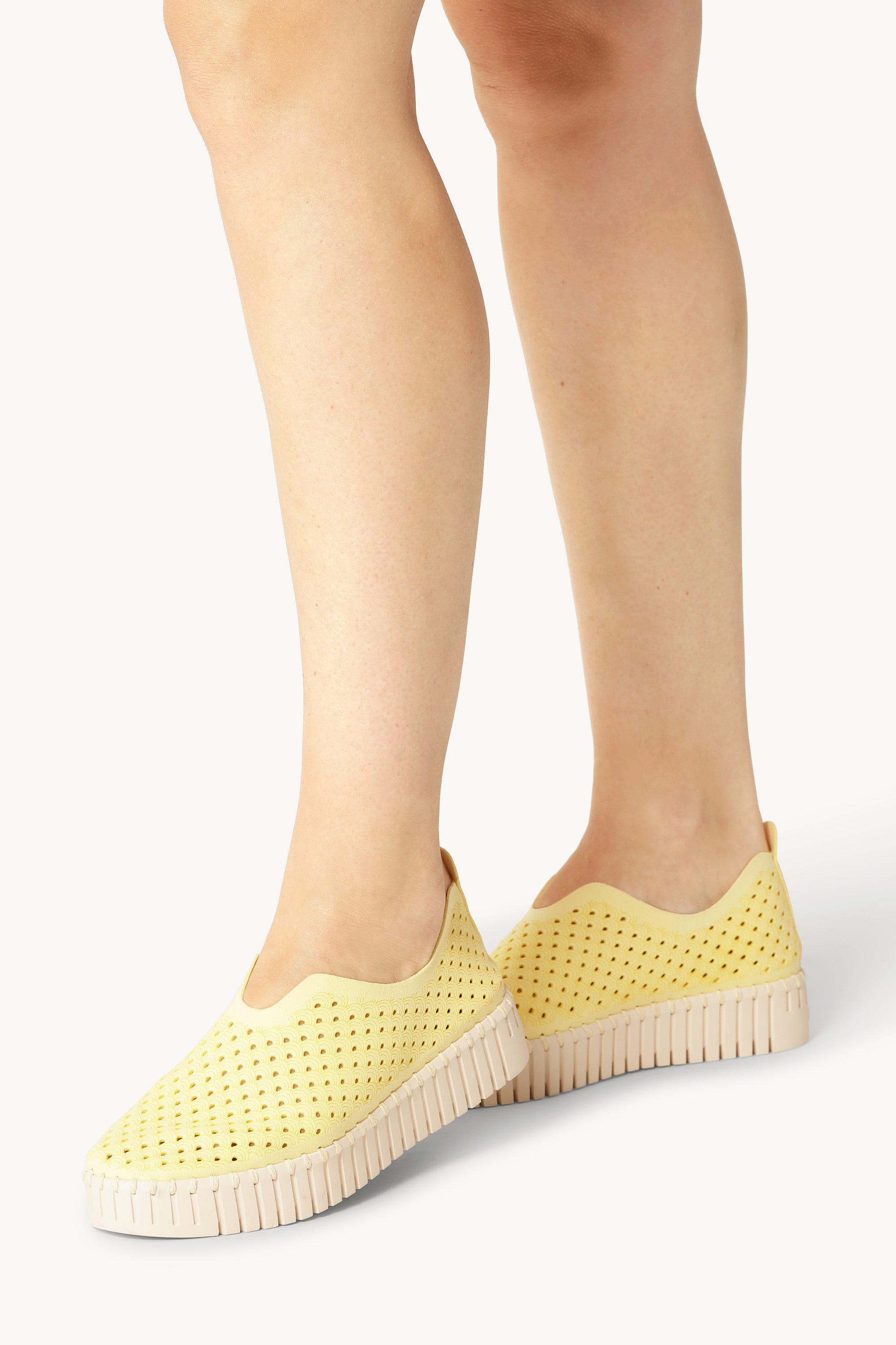 Tulip Chaussures Plateforme - Lemon Drop