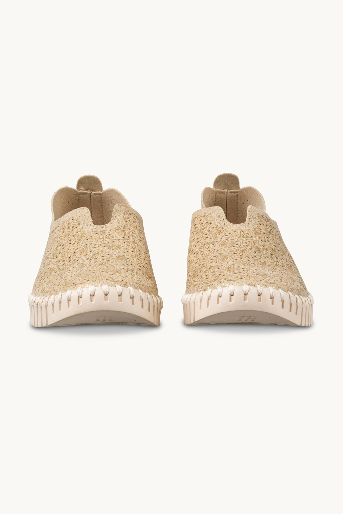 Tulip Organic Flat Glitter - Platin Pearled Ivory