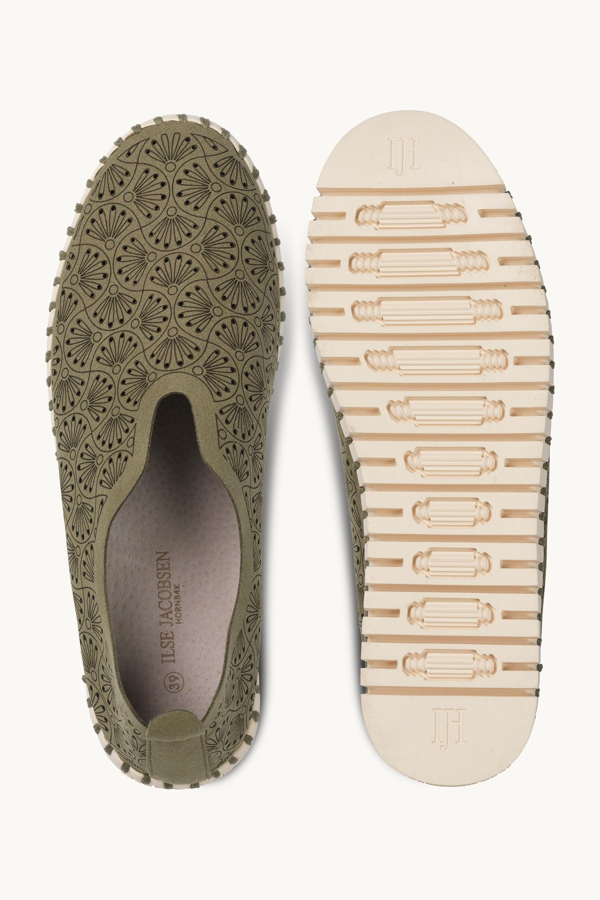 Tulip Organic Flat - Army Pearled Ivory