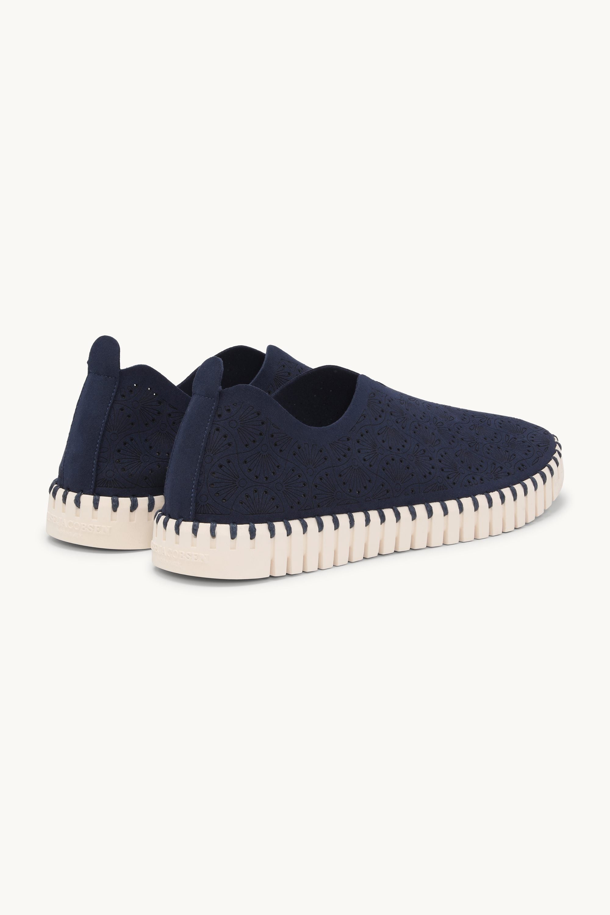 Tulip Organic Flat - Dark Indigo Pearled Ivory