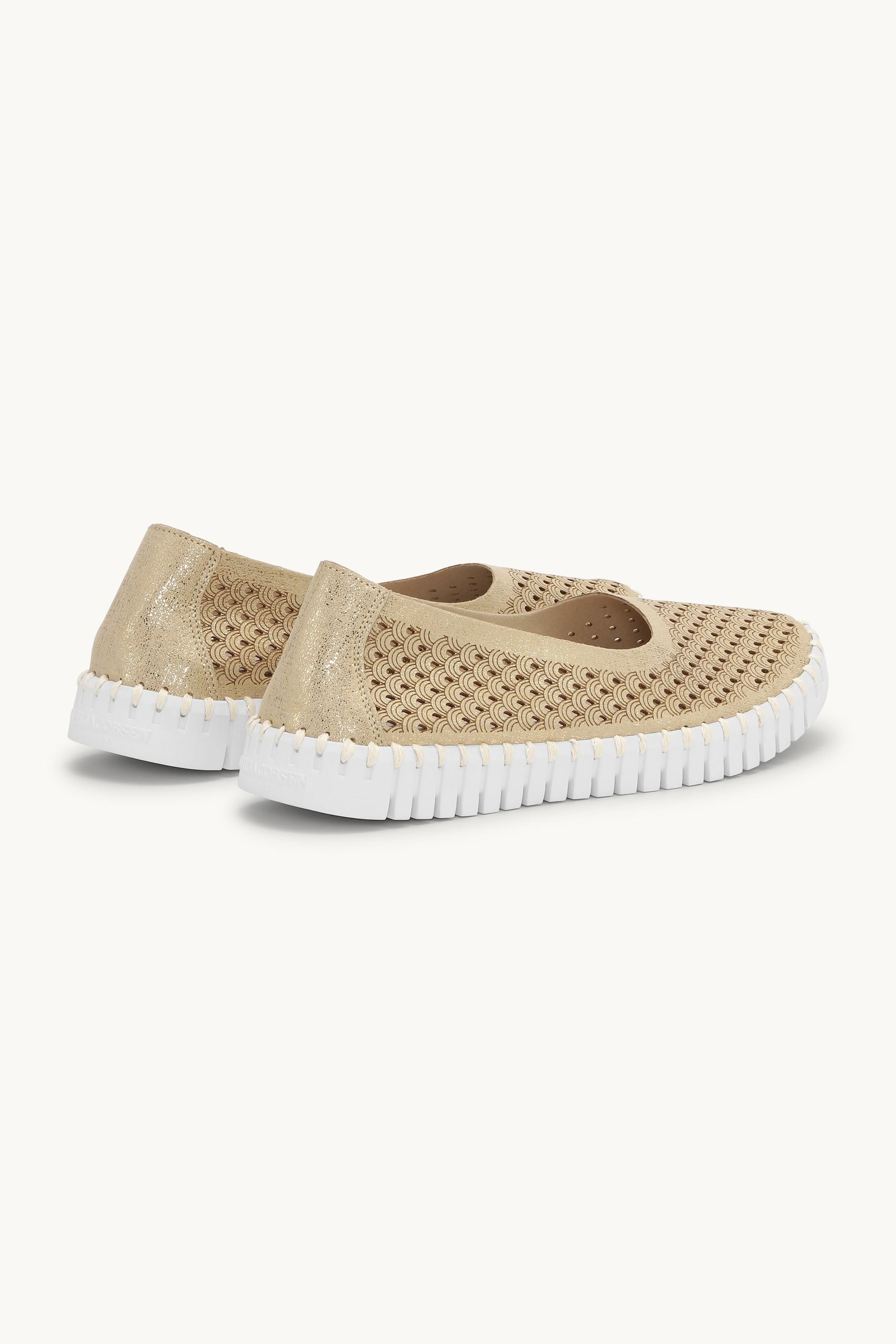 Tulip Chaussures Brillantes - Platin White