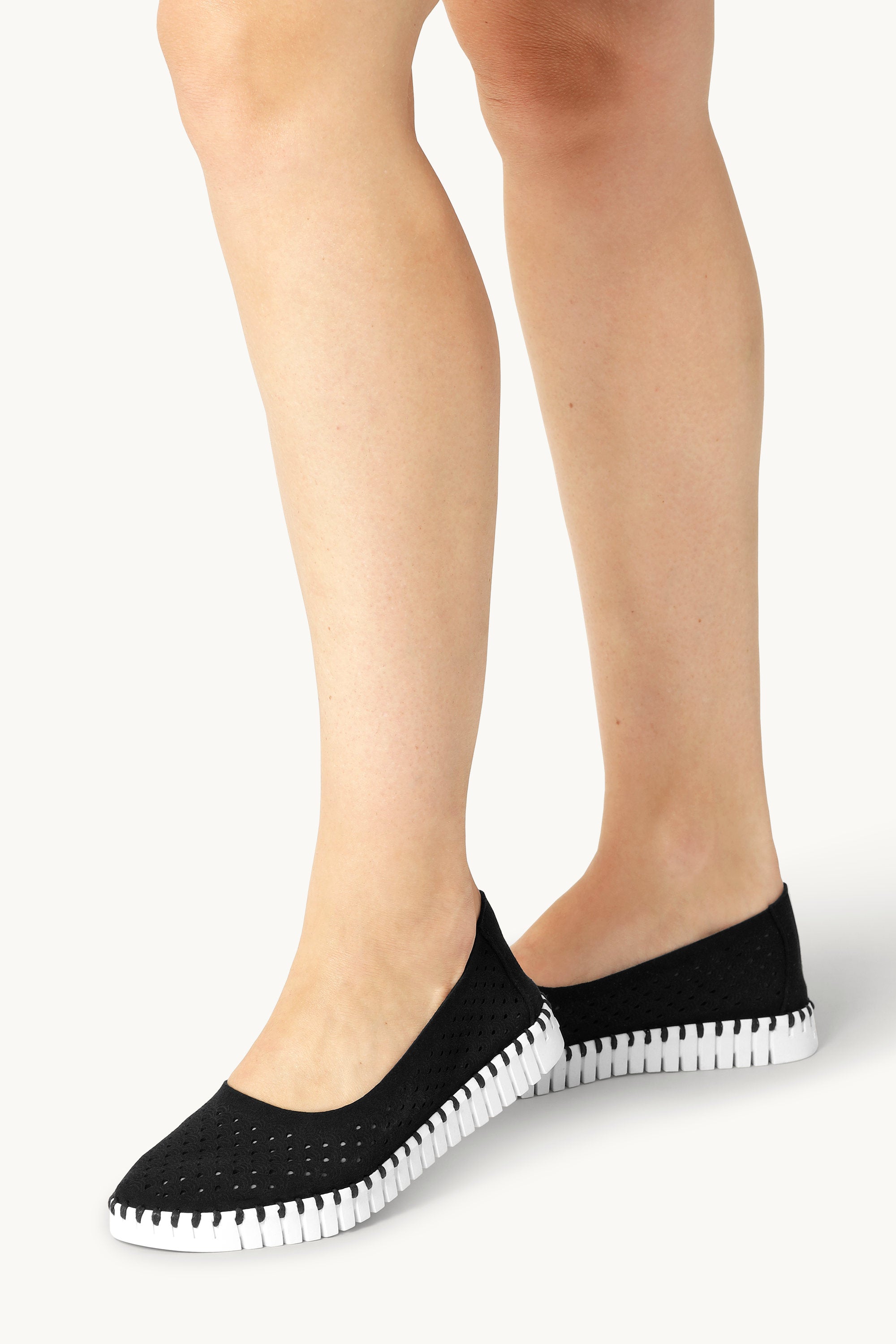 Ballerines - Black White