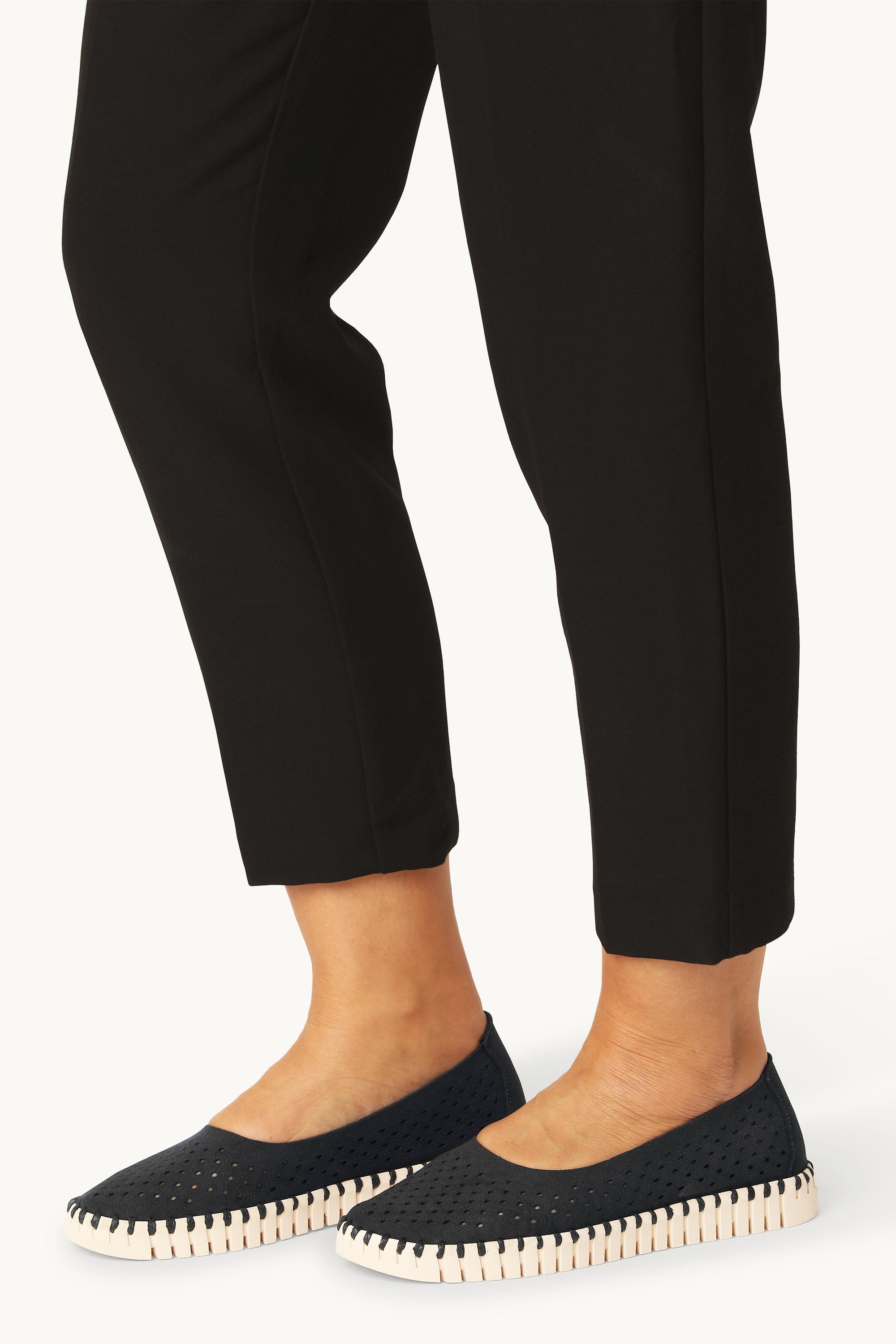 Ballerines - Black Pearled Ivory