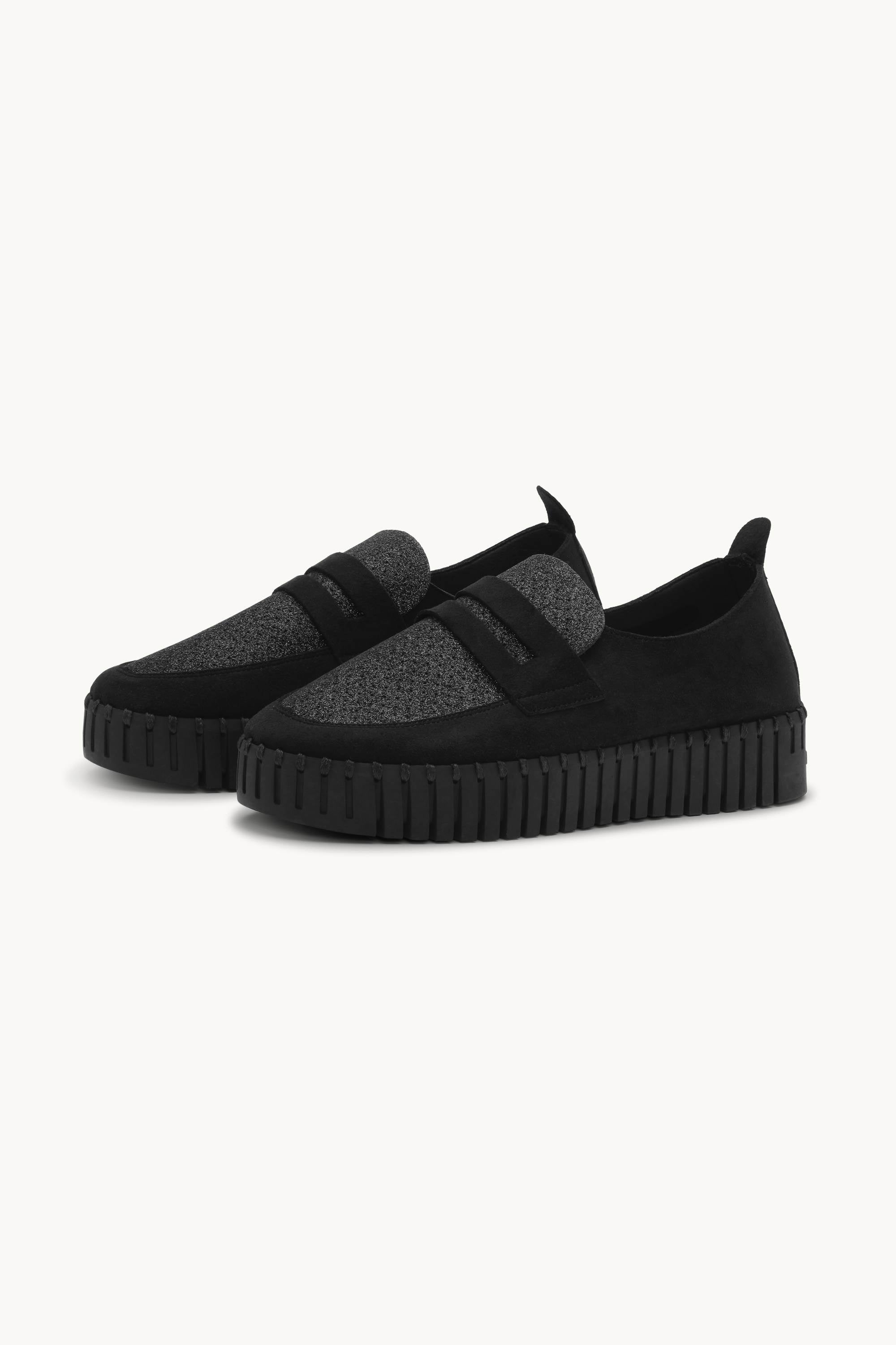 Chaussures plates - Noir Noir