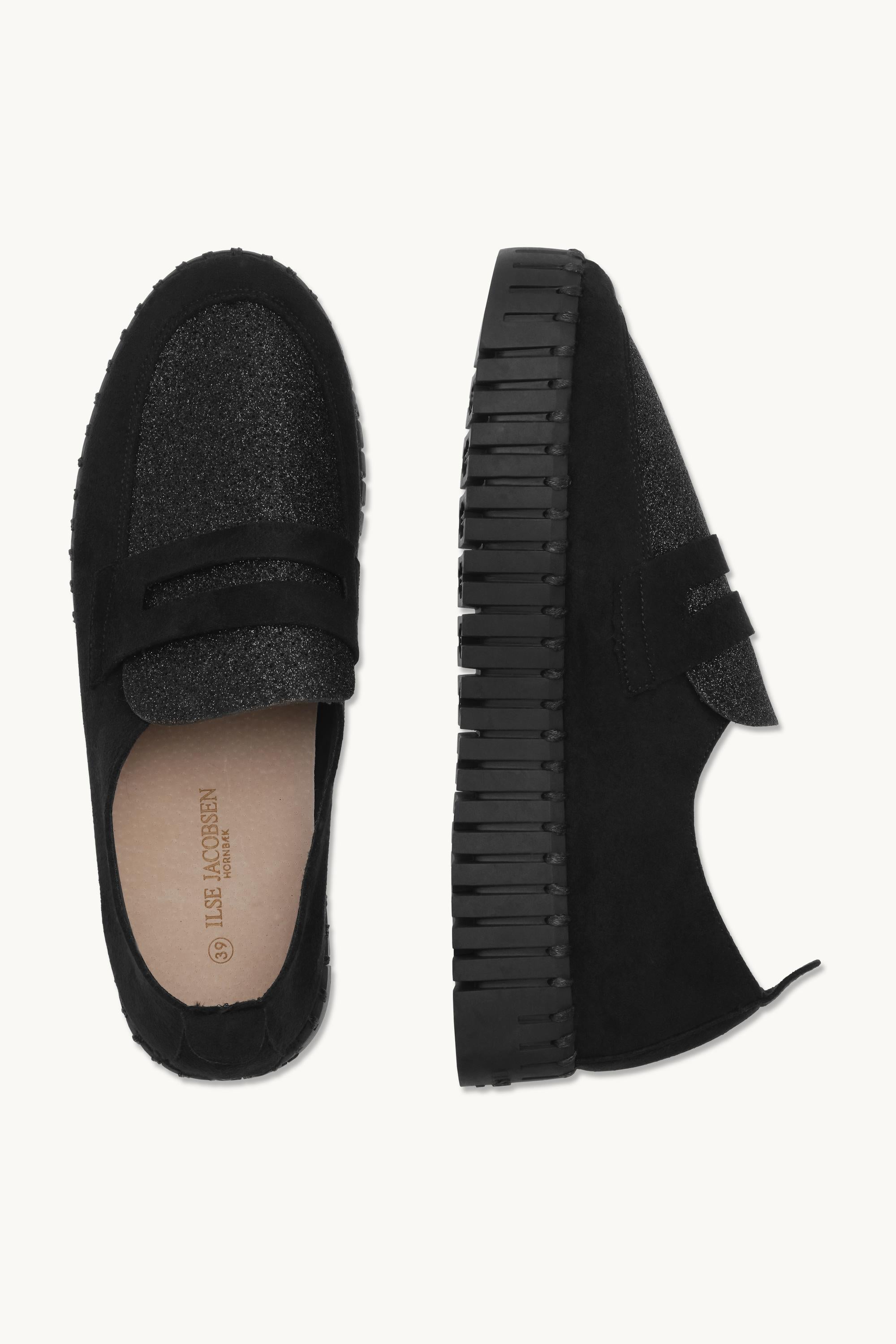 Chaussures plates - Noir Noir