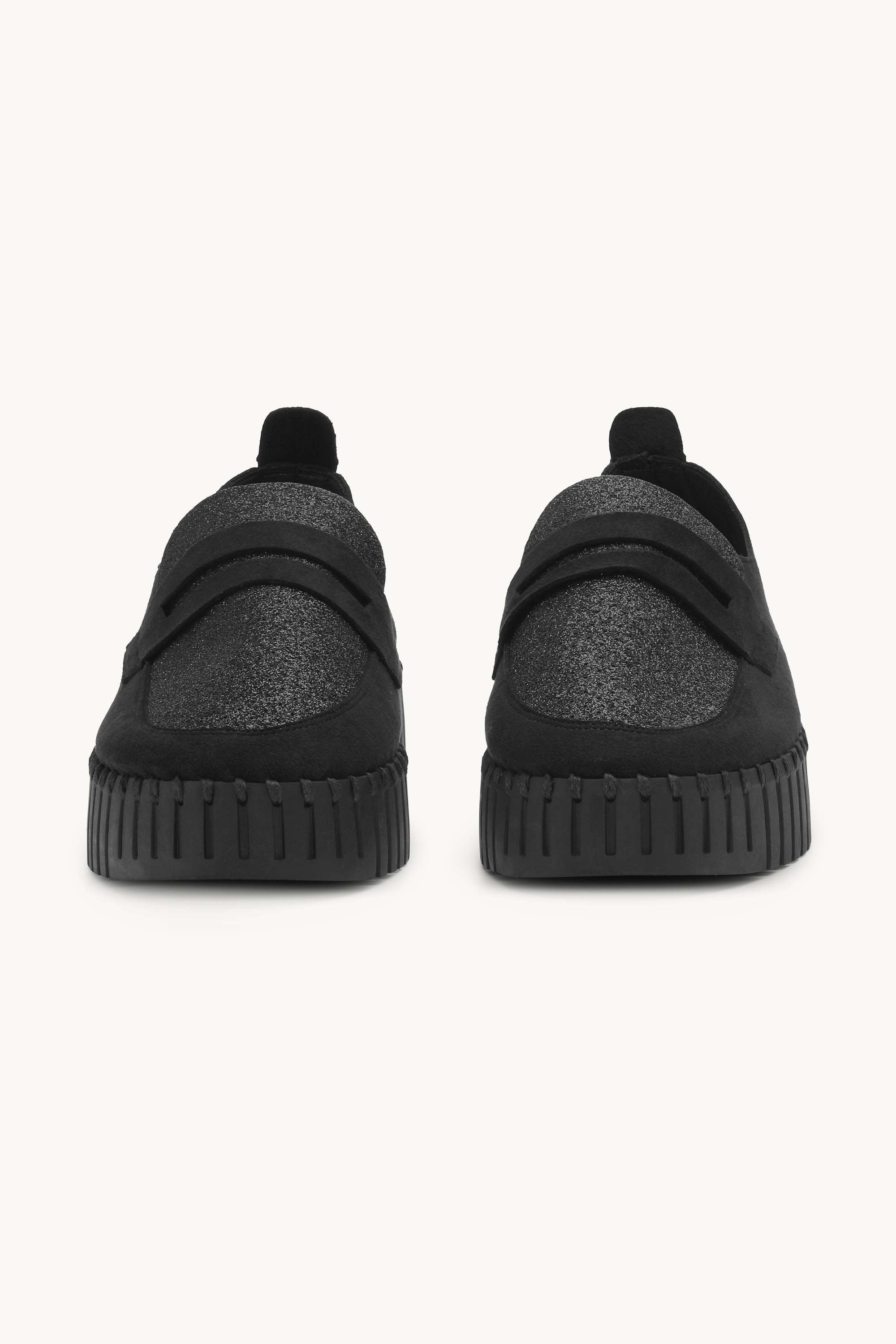 Chaussures plates - Noir Noir