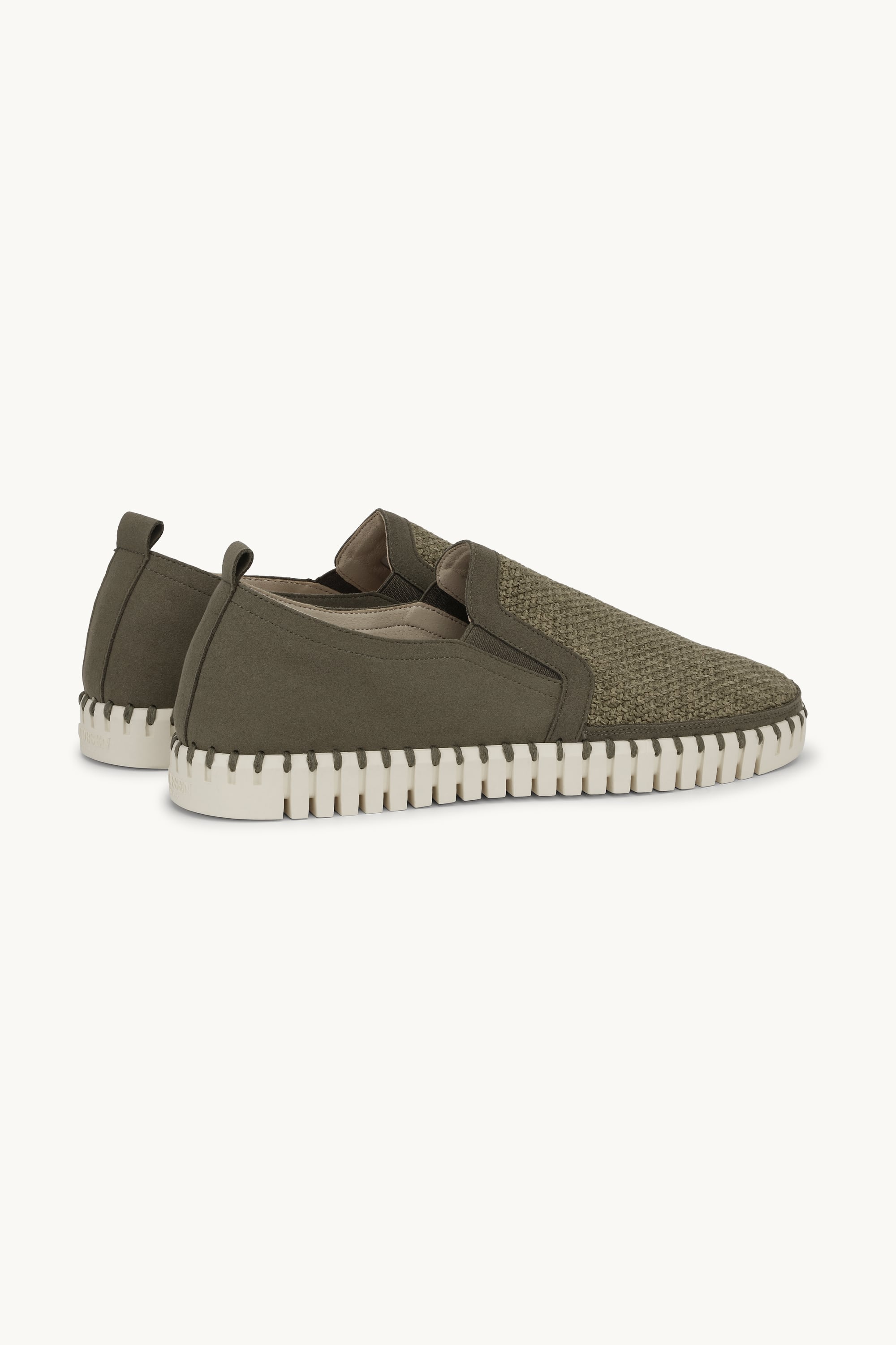 Chaussures Confort Homme - Deep Olive Pearled Ivory