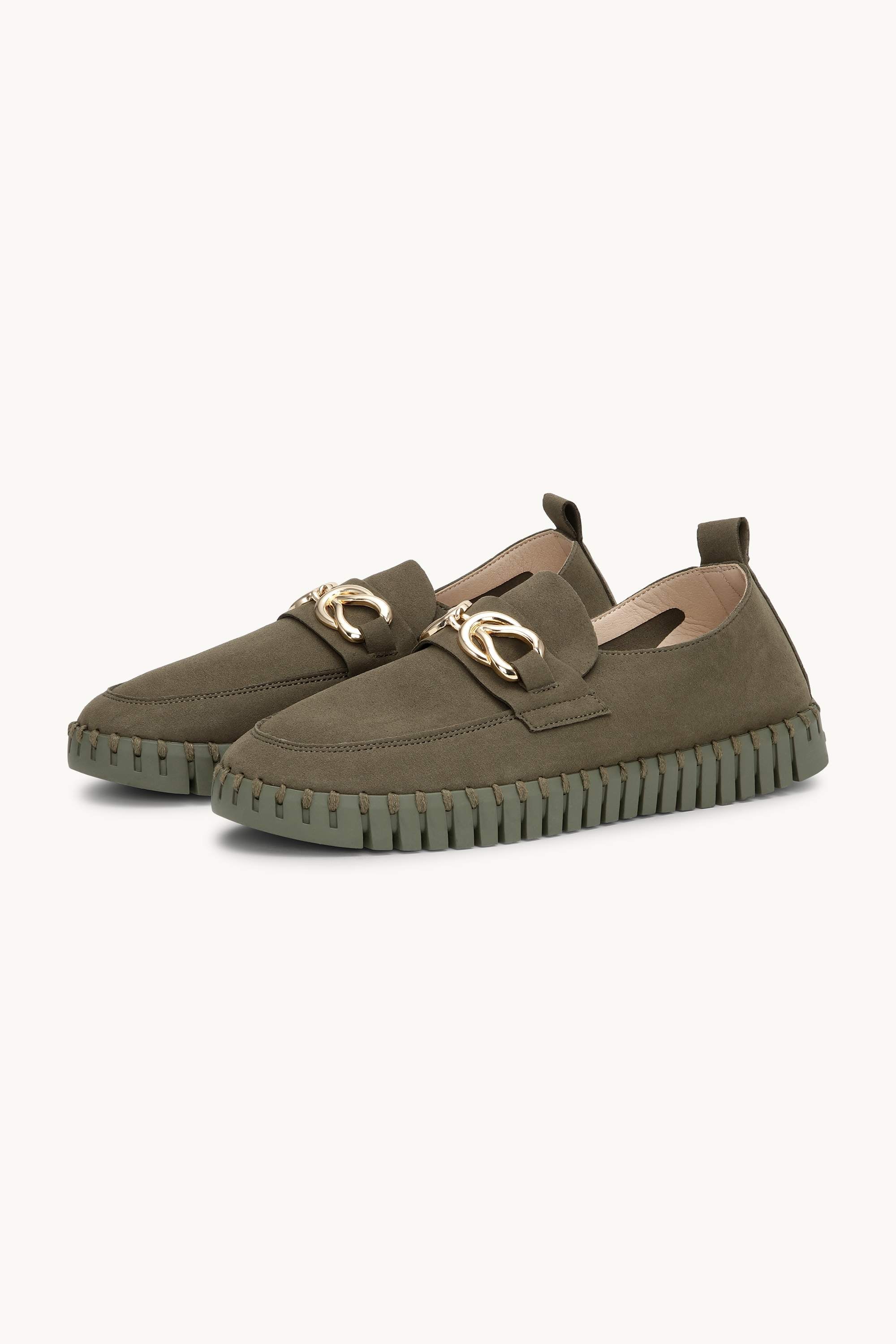 Mocassins - Olive foncé Olive foncé