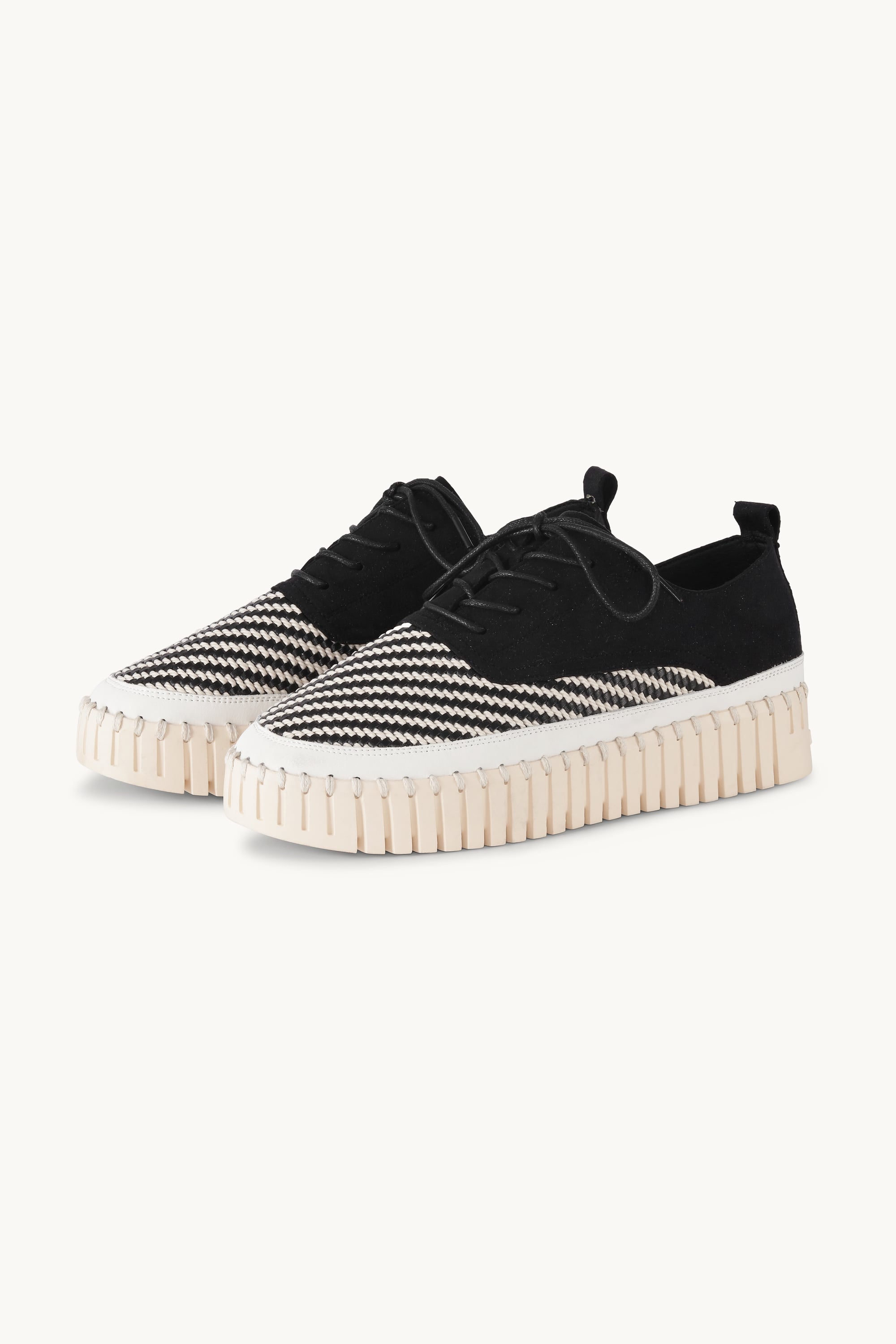 Tulip Chaussures à Lacets - Black