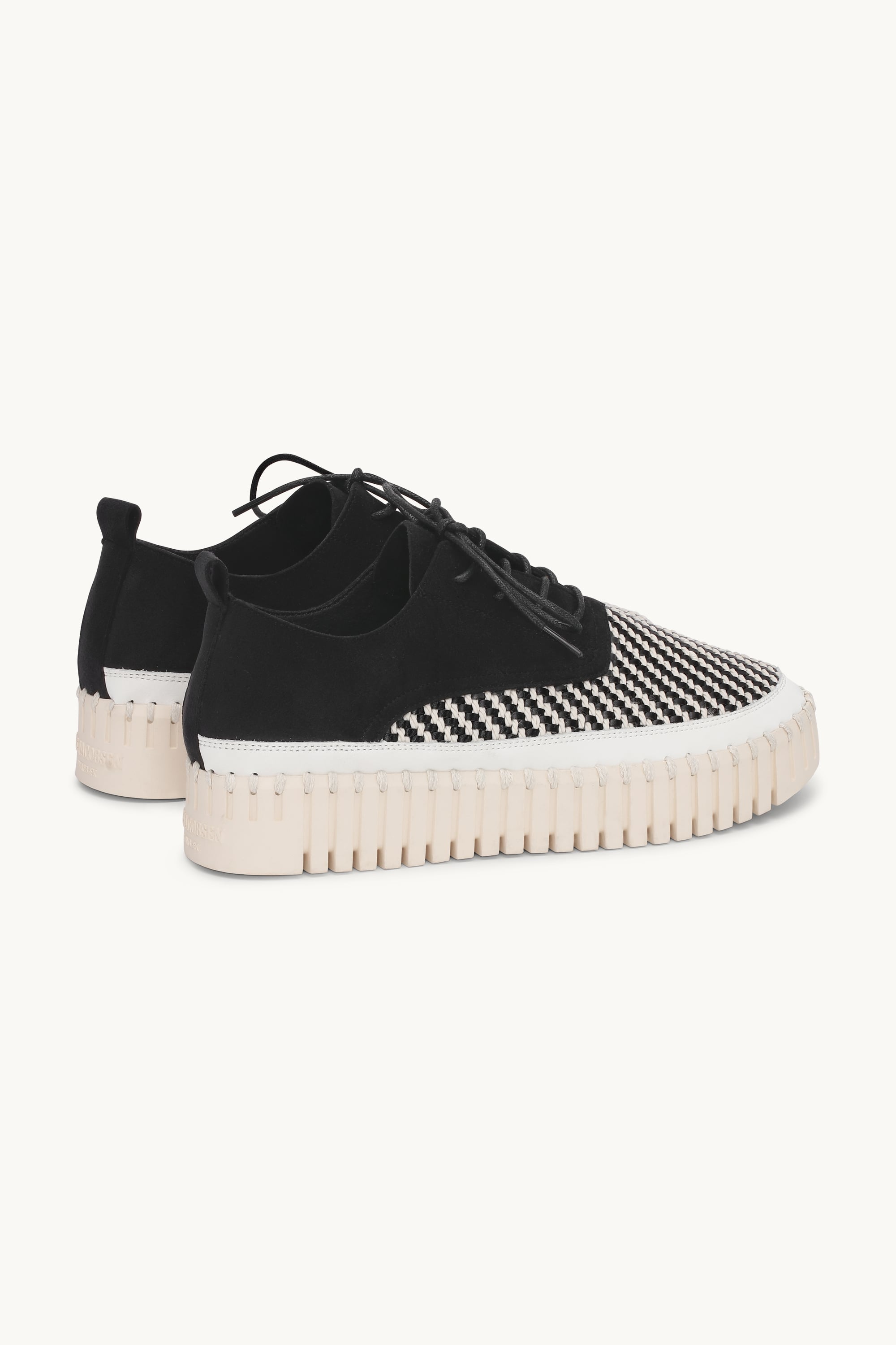 Tulip Chaussures à Lacets - Black