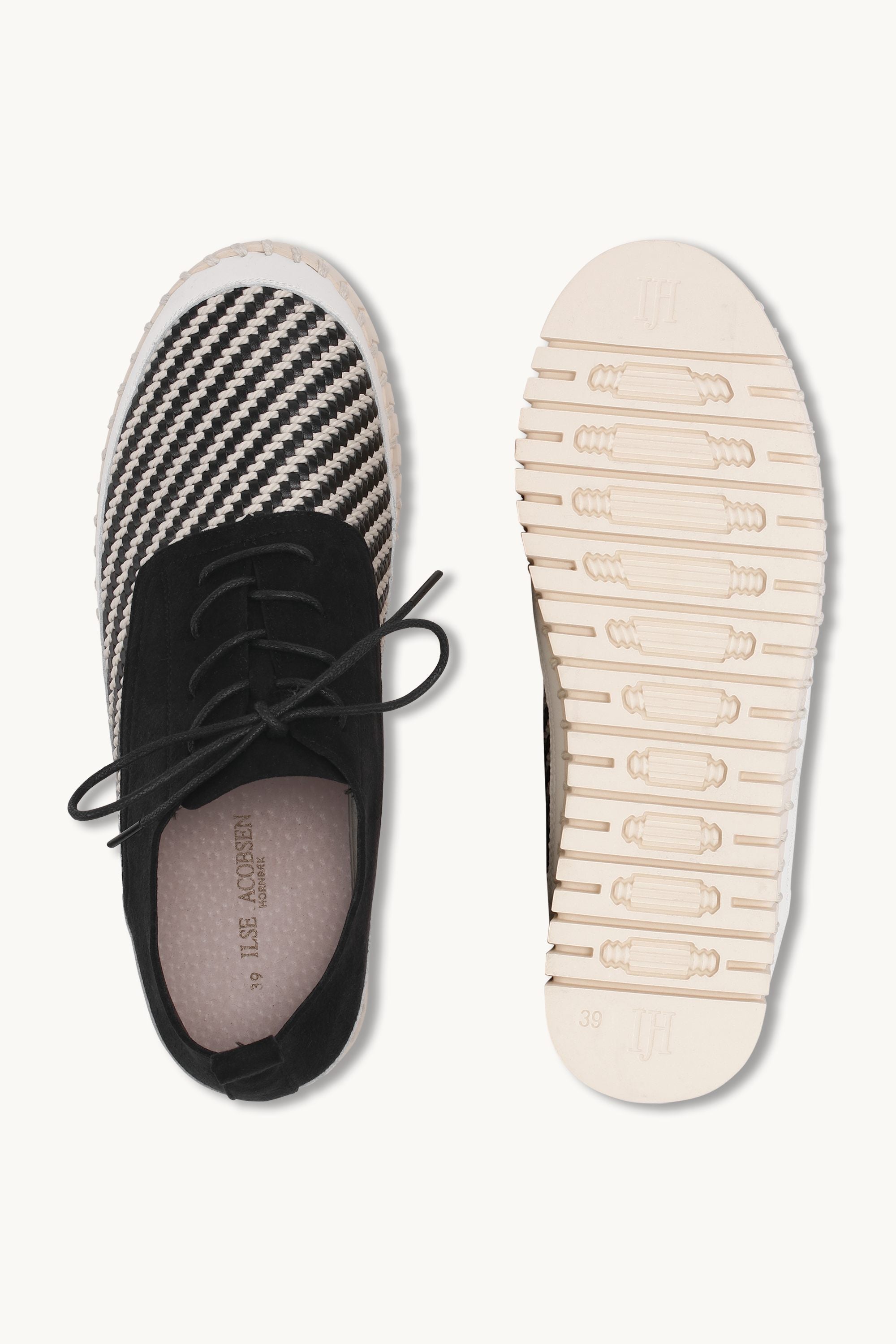 Tulip Chaussures à Lacets - Black