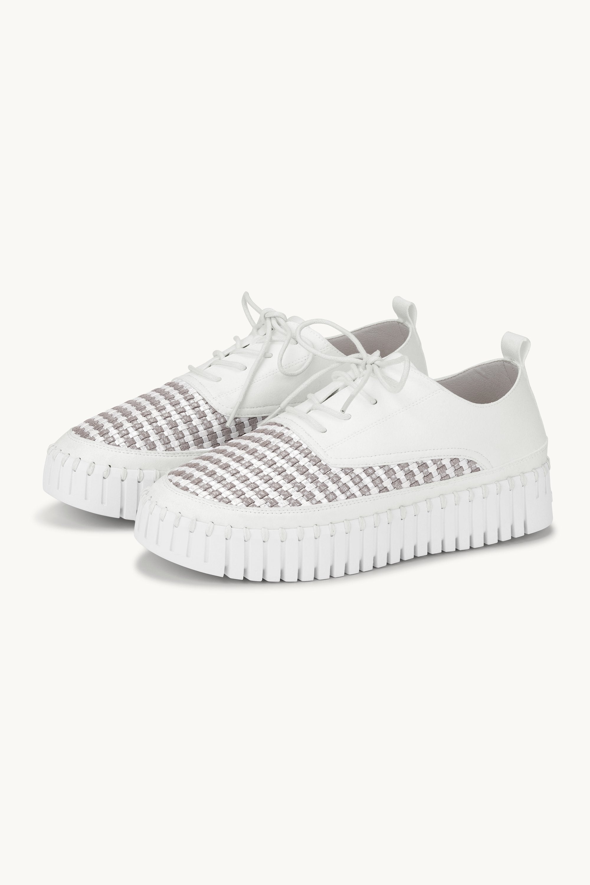 Tulip Chaussures à Lacets - White White