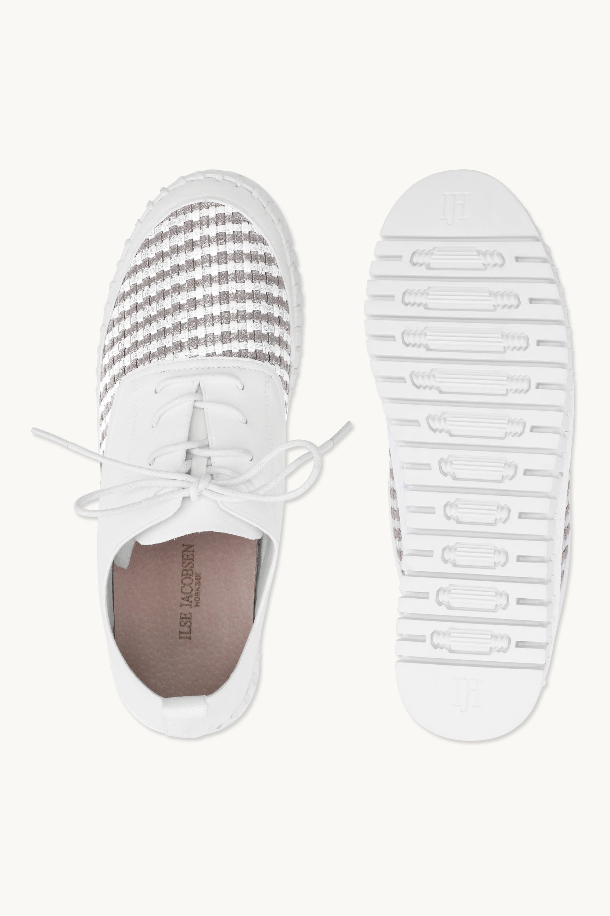 Tulip Chaussures à Lacets - White White