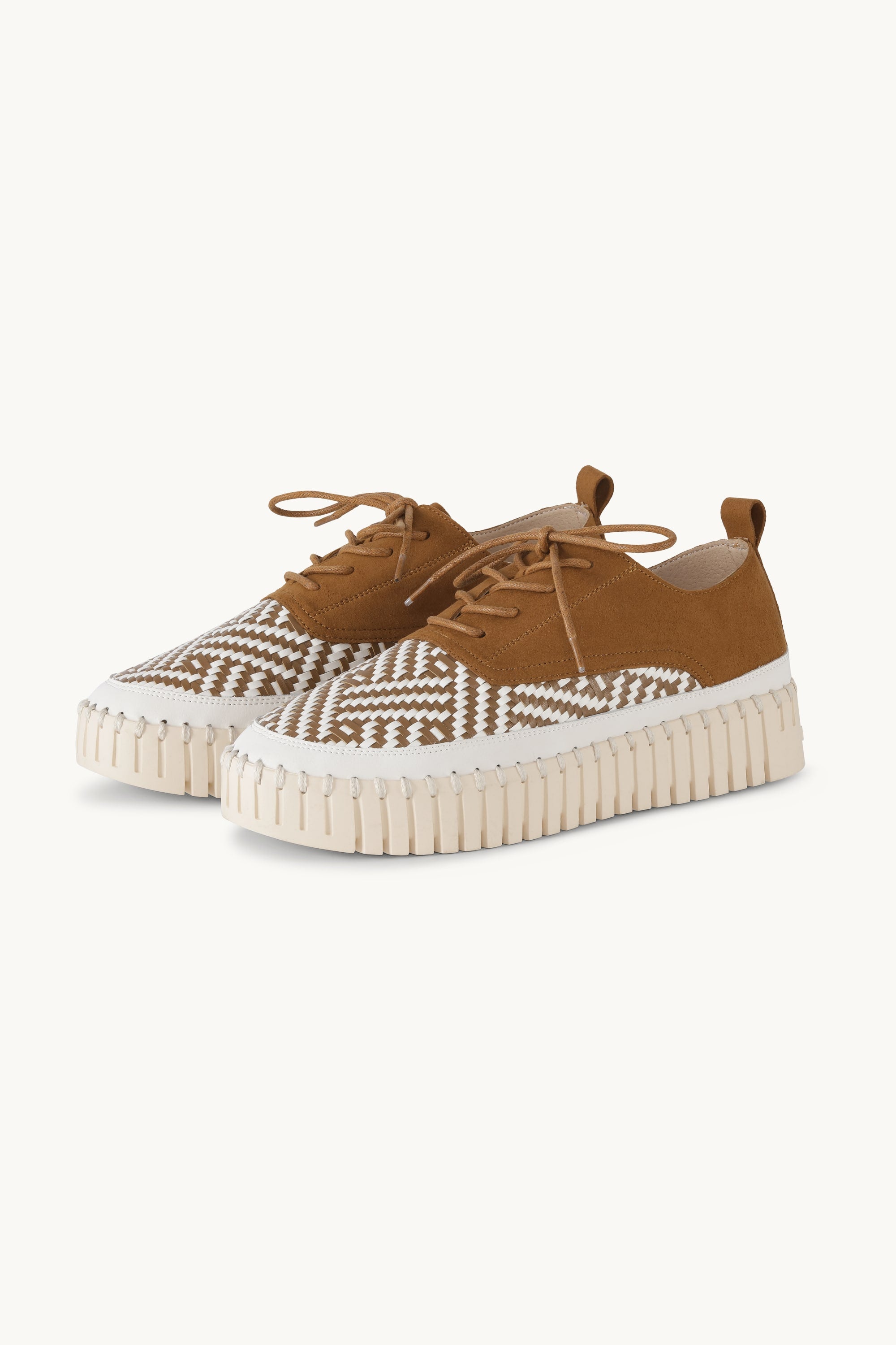 Tulip Chaussures à Lacets - Cashew
