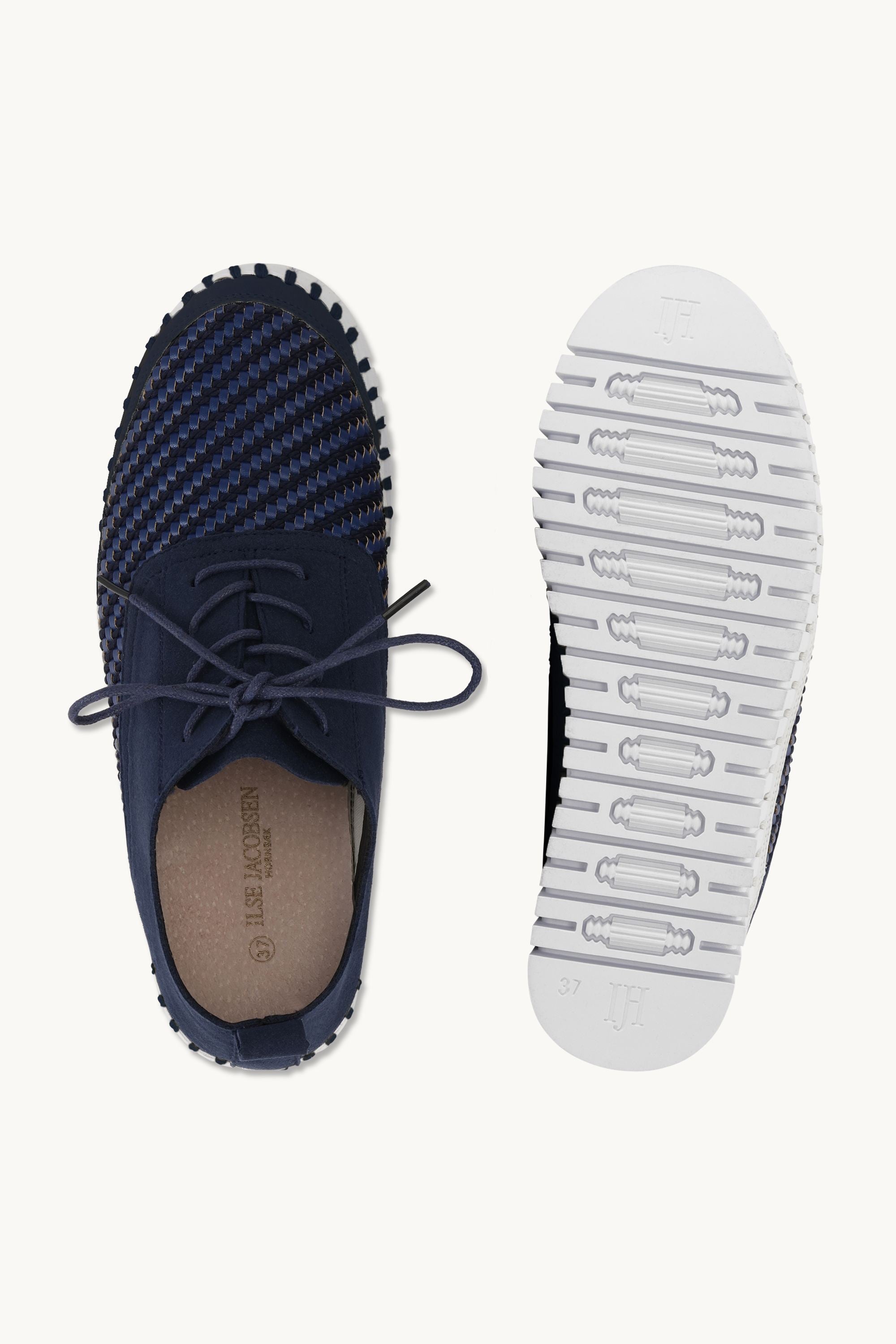 Tulip Chaussures à Lacets - Dark Indigo White