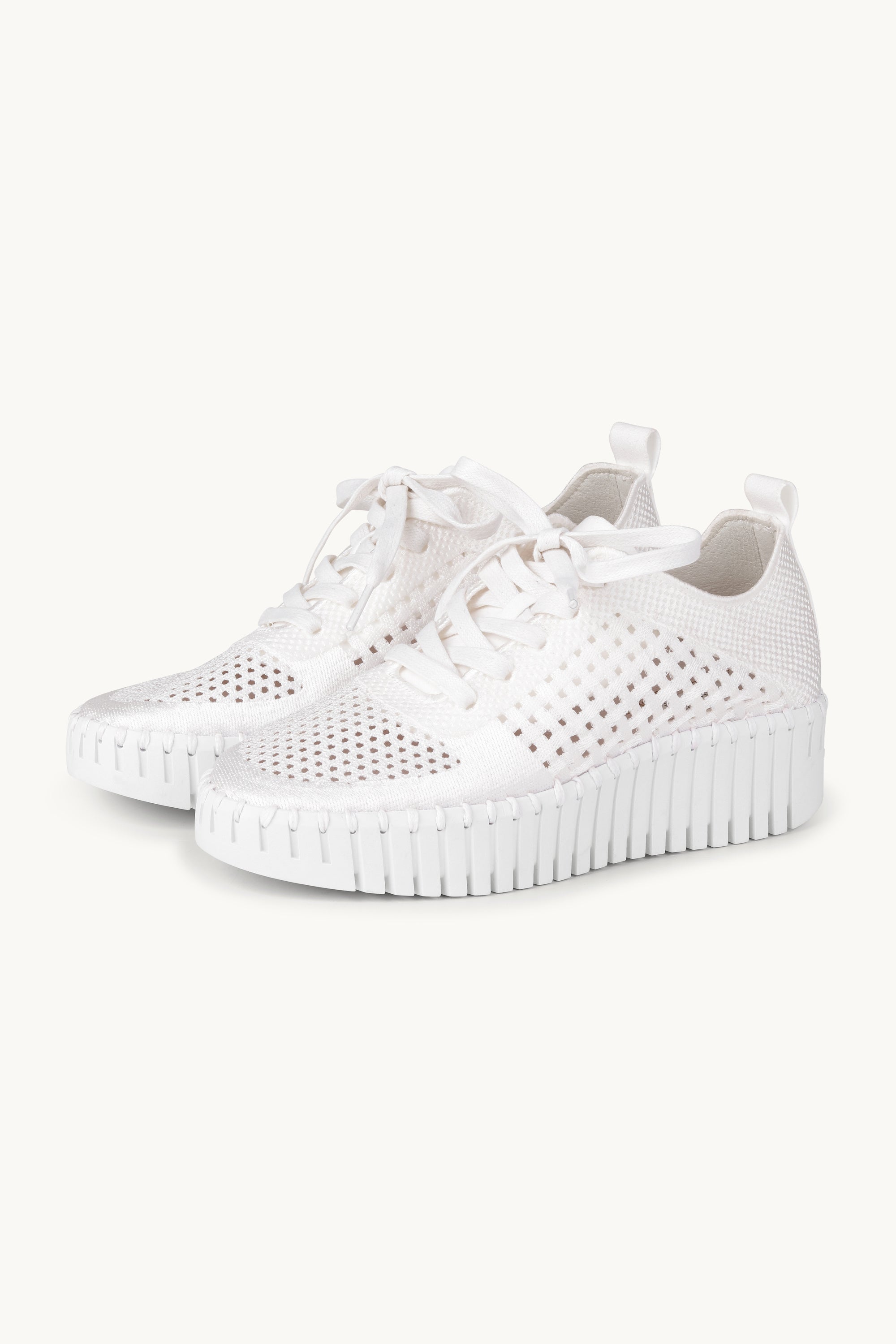 Tulip Chaussures À Lacets - White White