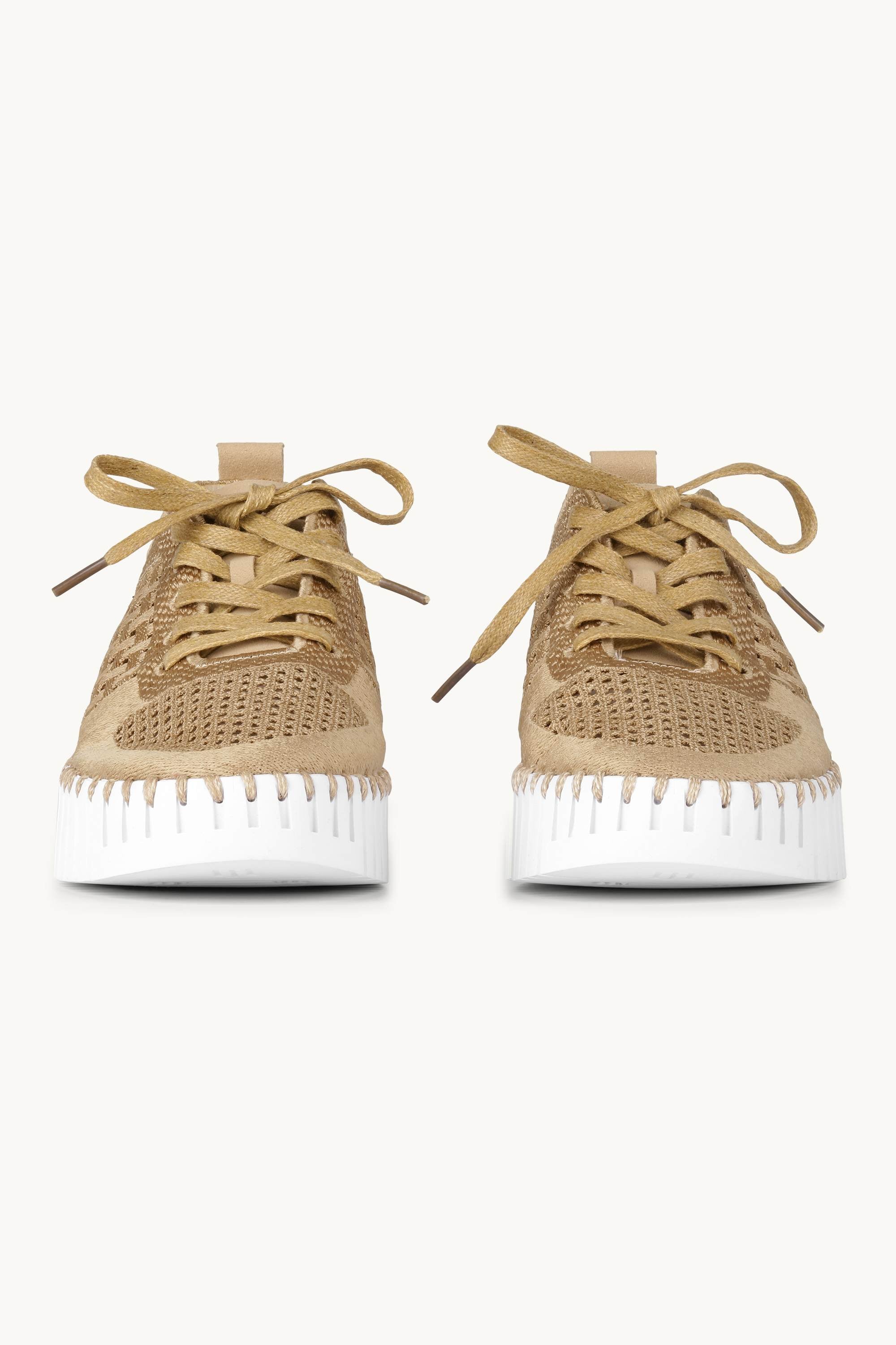 Tulip Chaussures À Lacets - Latte White