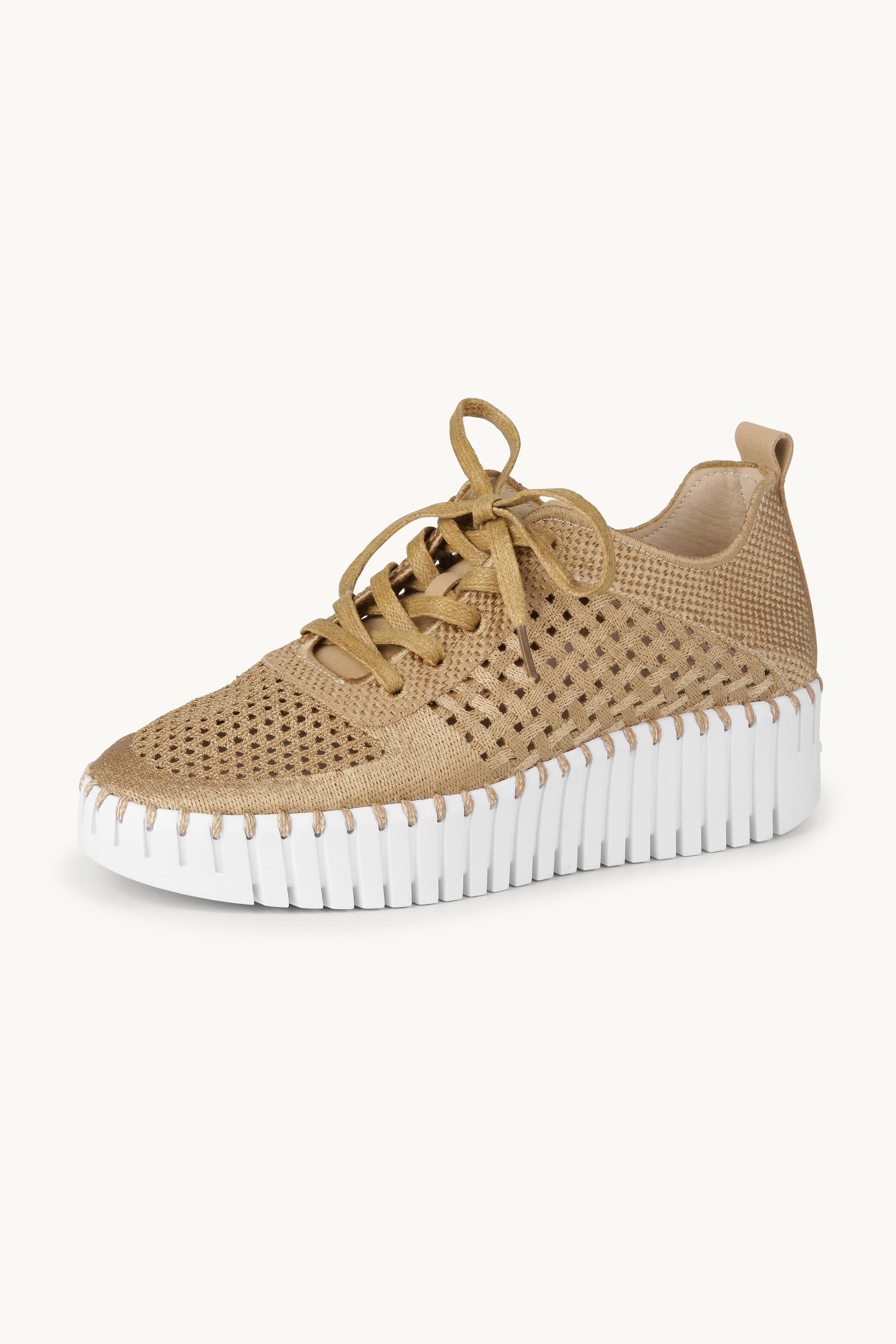 Tulip Chaussures À Lacets - Latte White