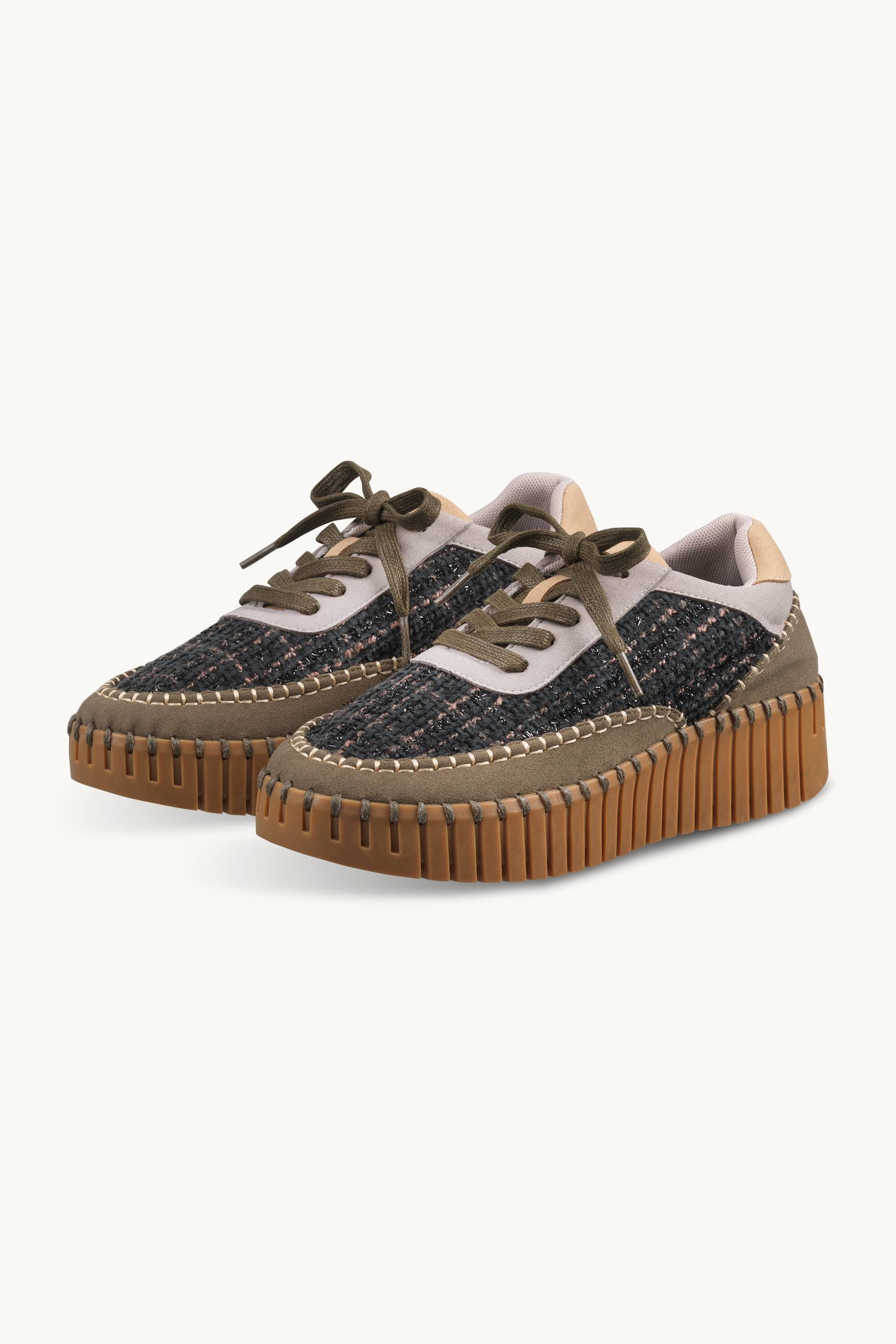 Tulip Sneaker Mix - Deep Olive Mocca