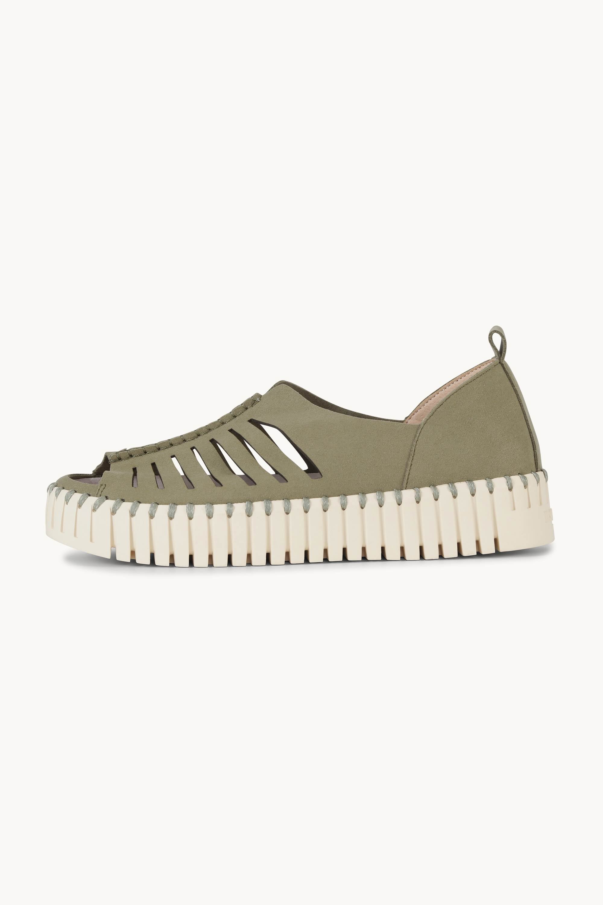 Tulip Shaped Sandal - Army