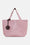 Ilse Jacobsen Hornbæk Accessories Tote Bag Tote bag 215908 Ebony Rosy Pink