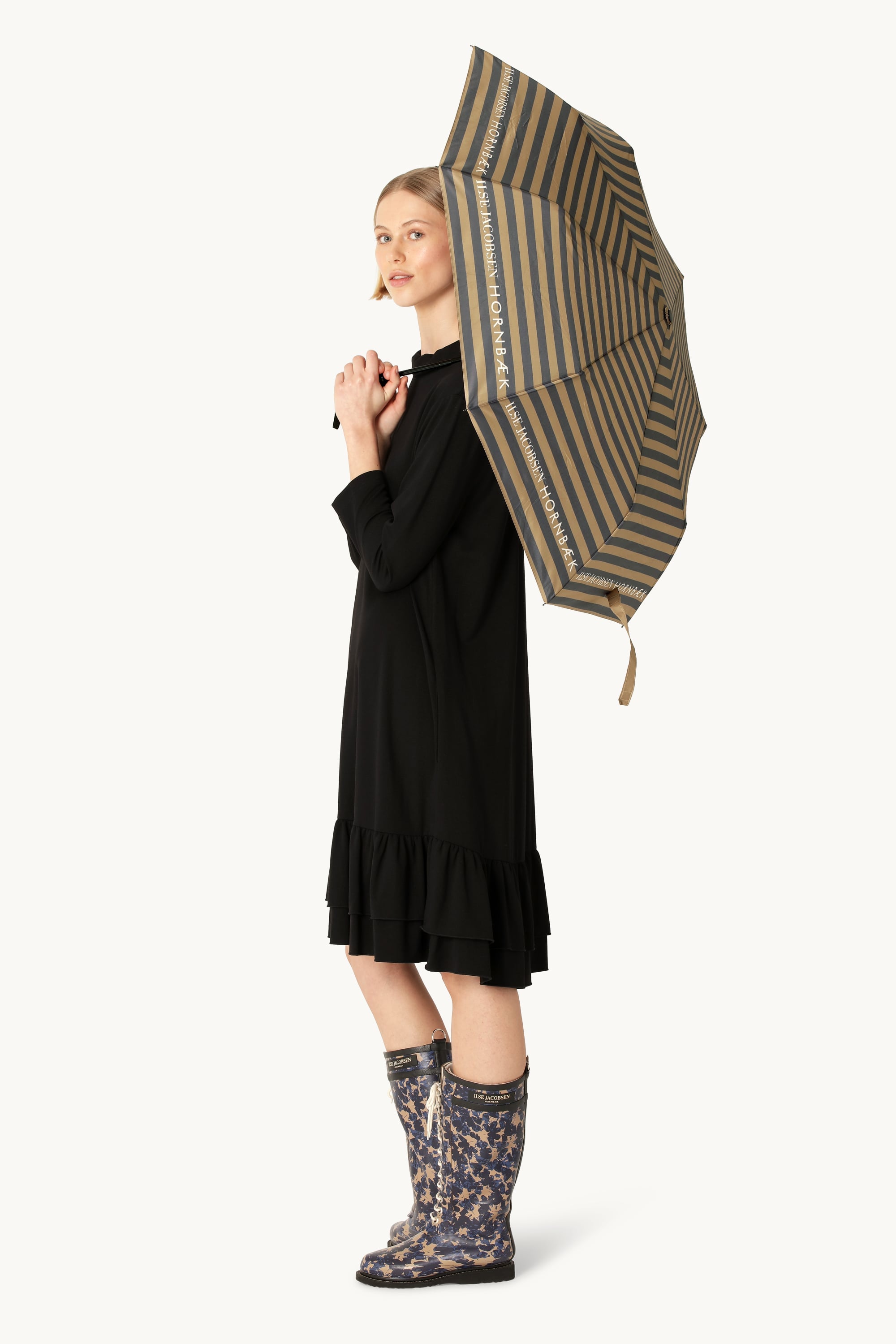 Logo Umbrella - Mocca Ombre Blue