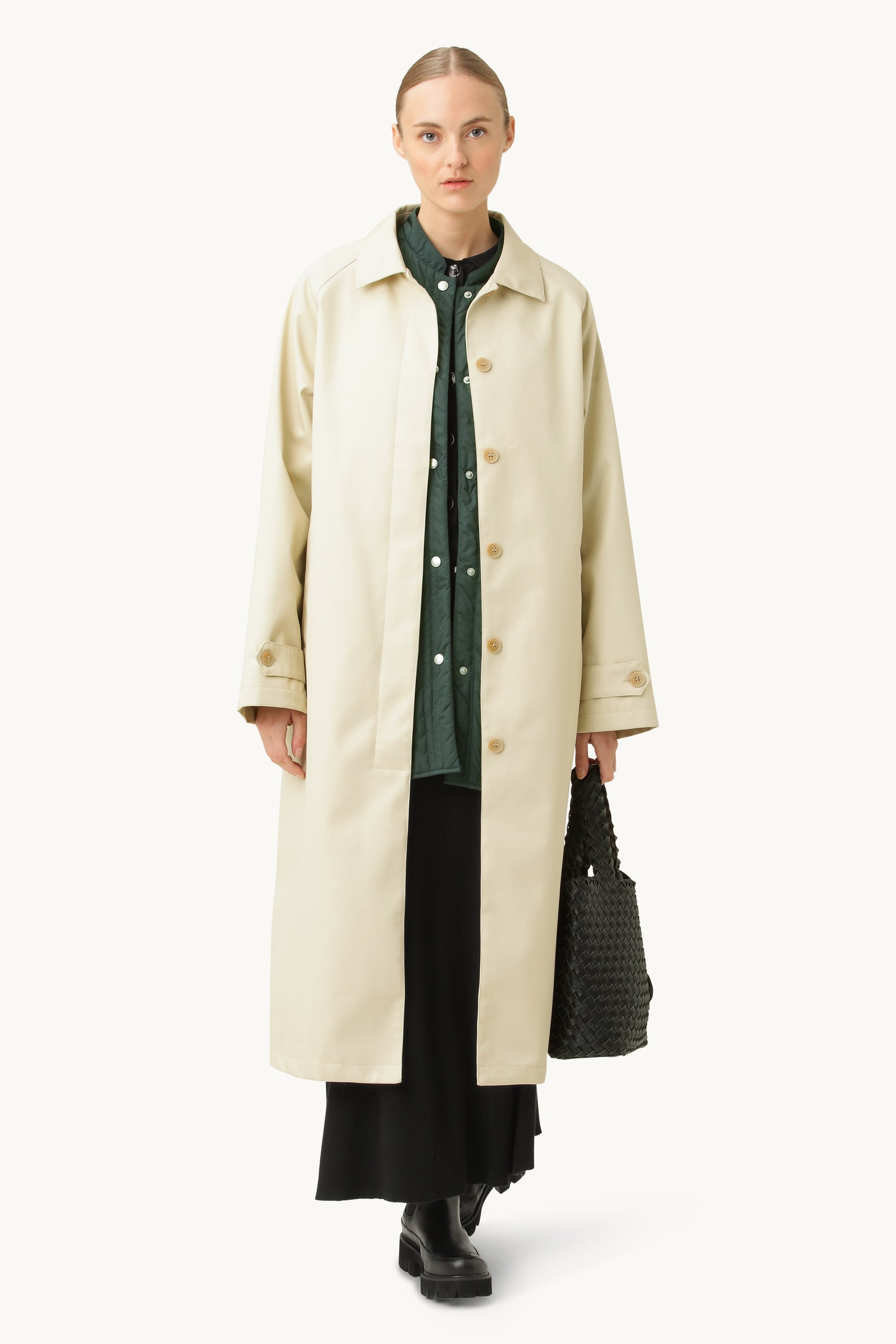 Imperméable en coton - Sable Blanchi