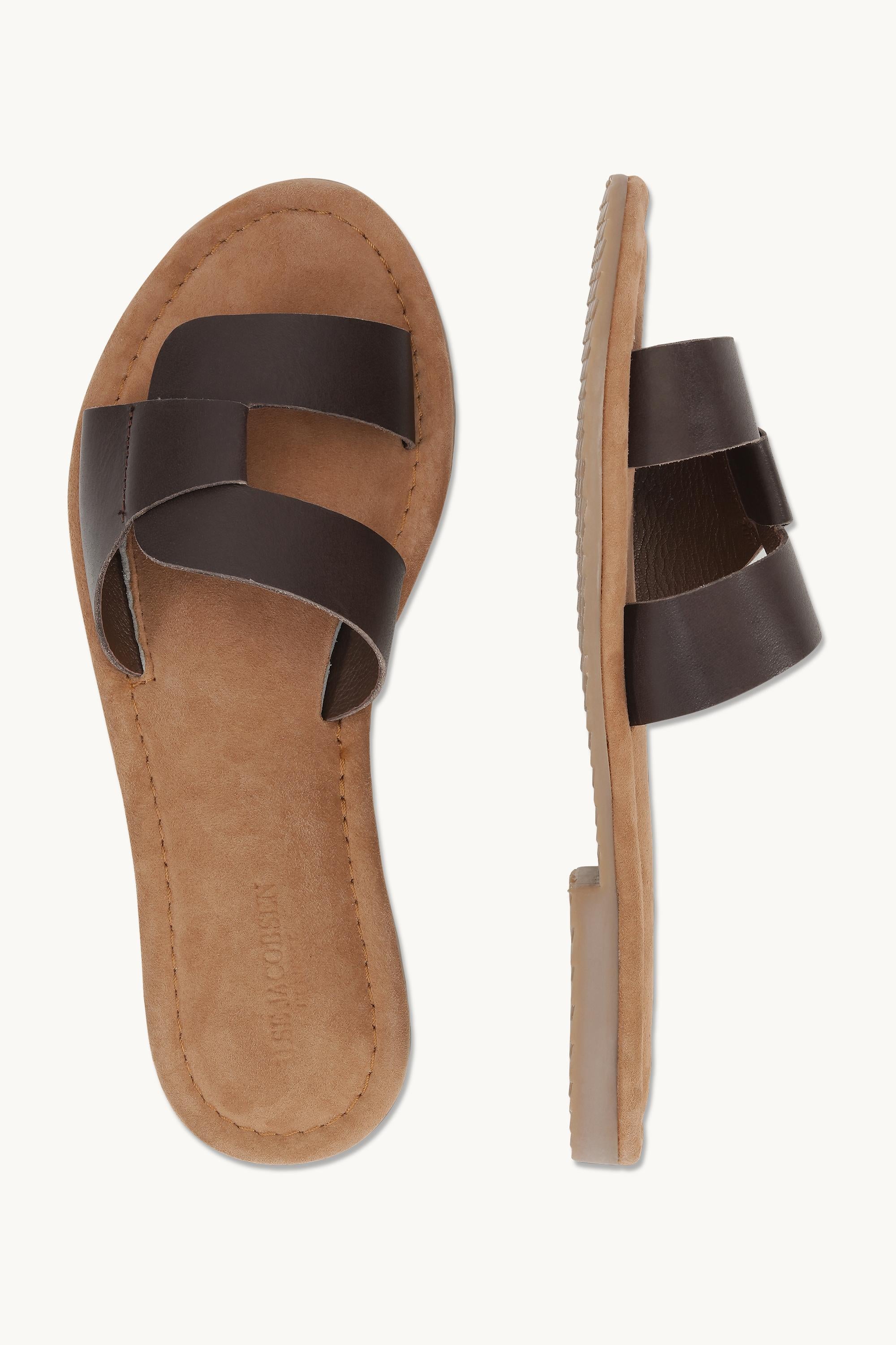 Sandale en cuir - Bison