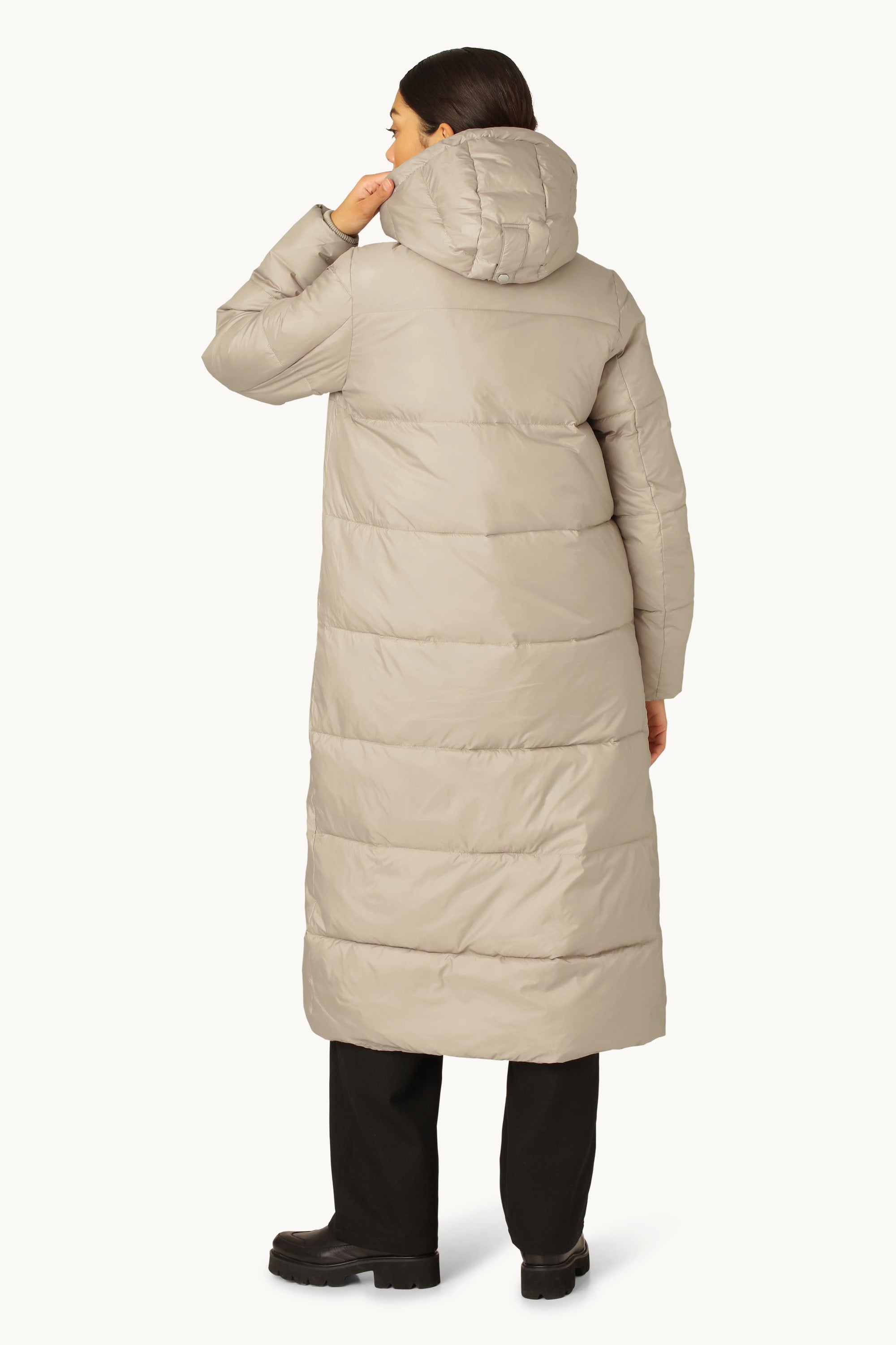 Manteau long rembourré - Cobblestone
